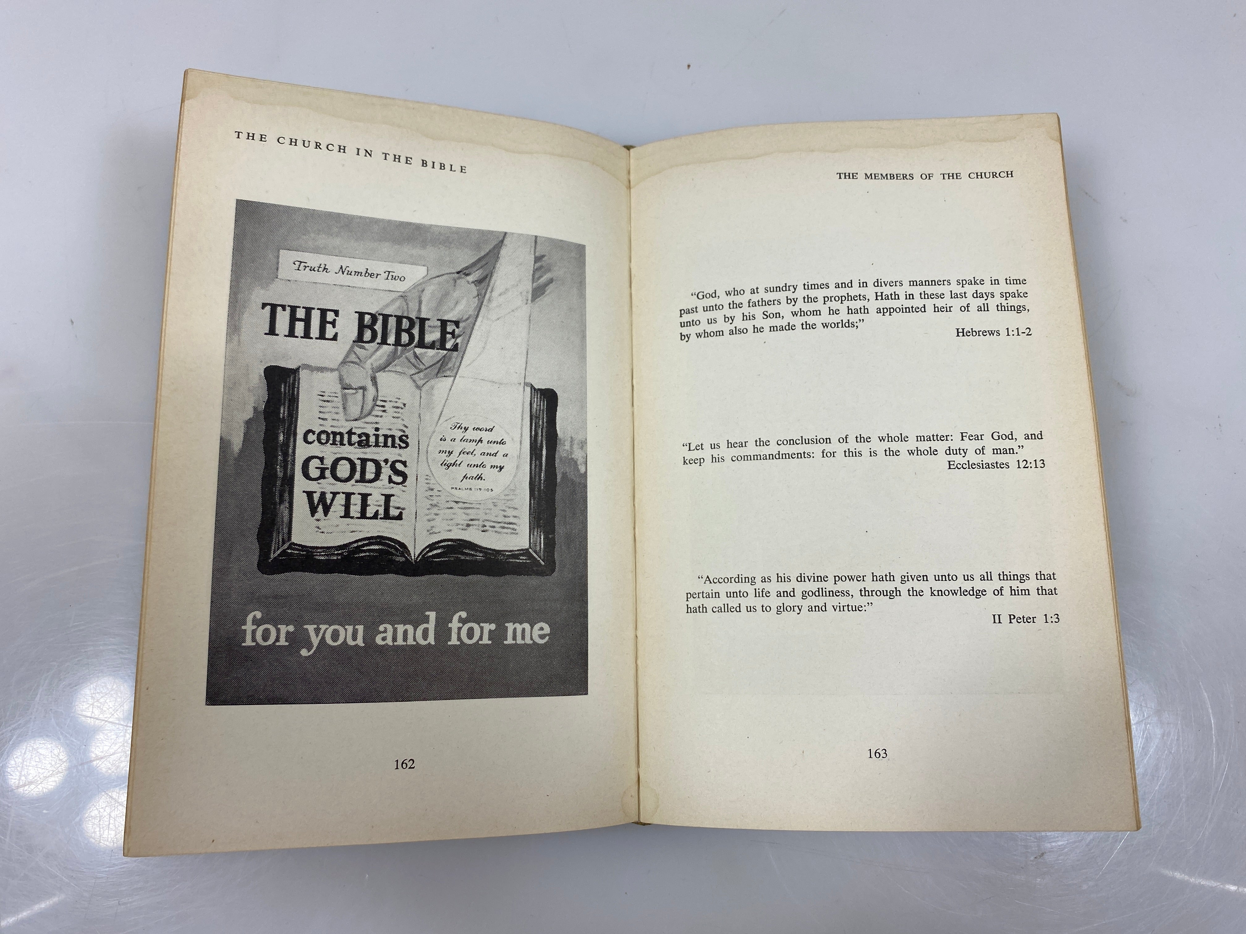 The Church in the Bible by de Welt 1958 HC