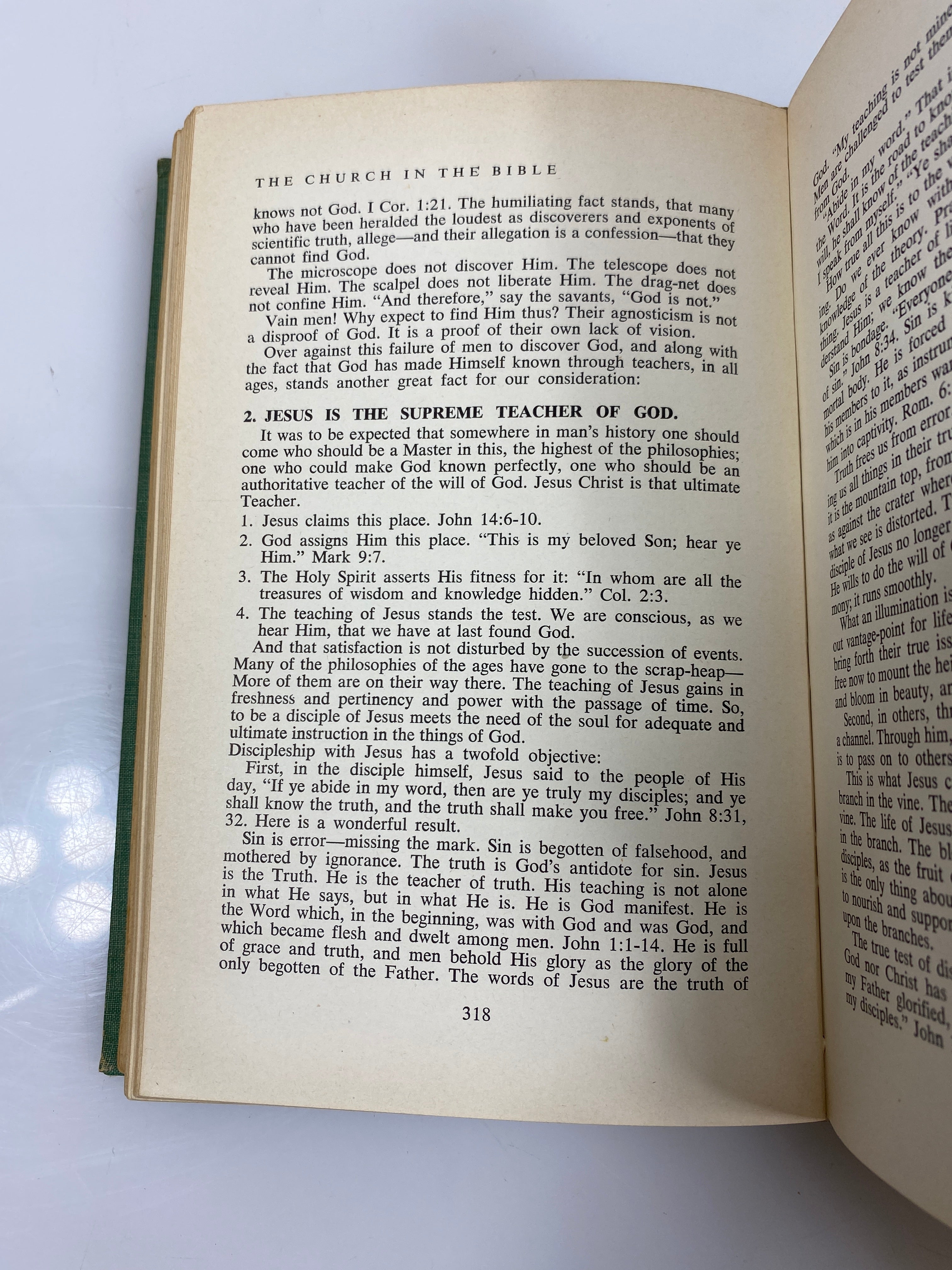 The Church in the Bible by de Welt 1958 HC