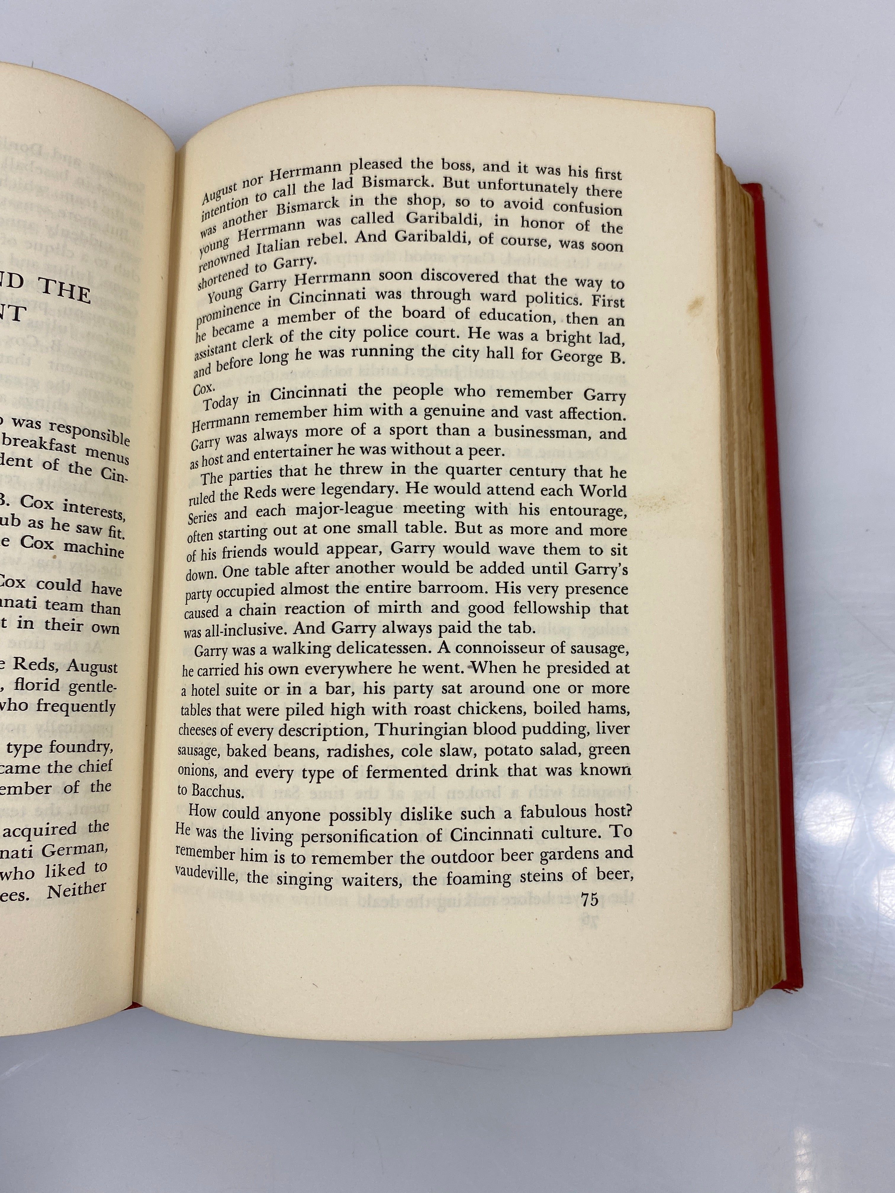 The Cincinnati Reds by Lee Allen 1948 HC
