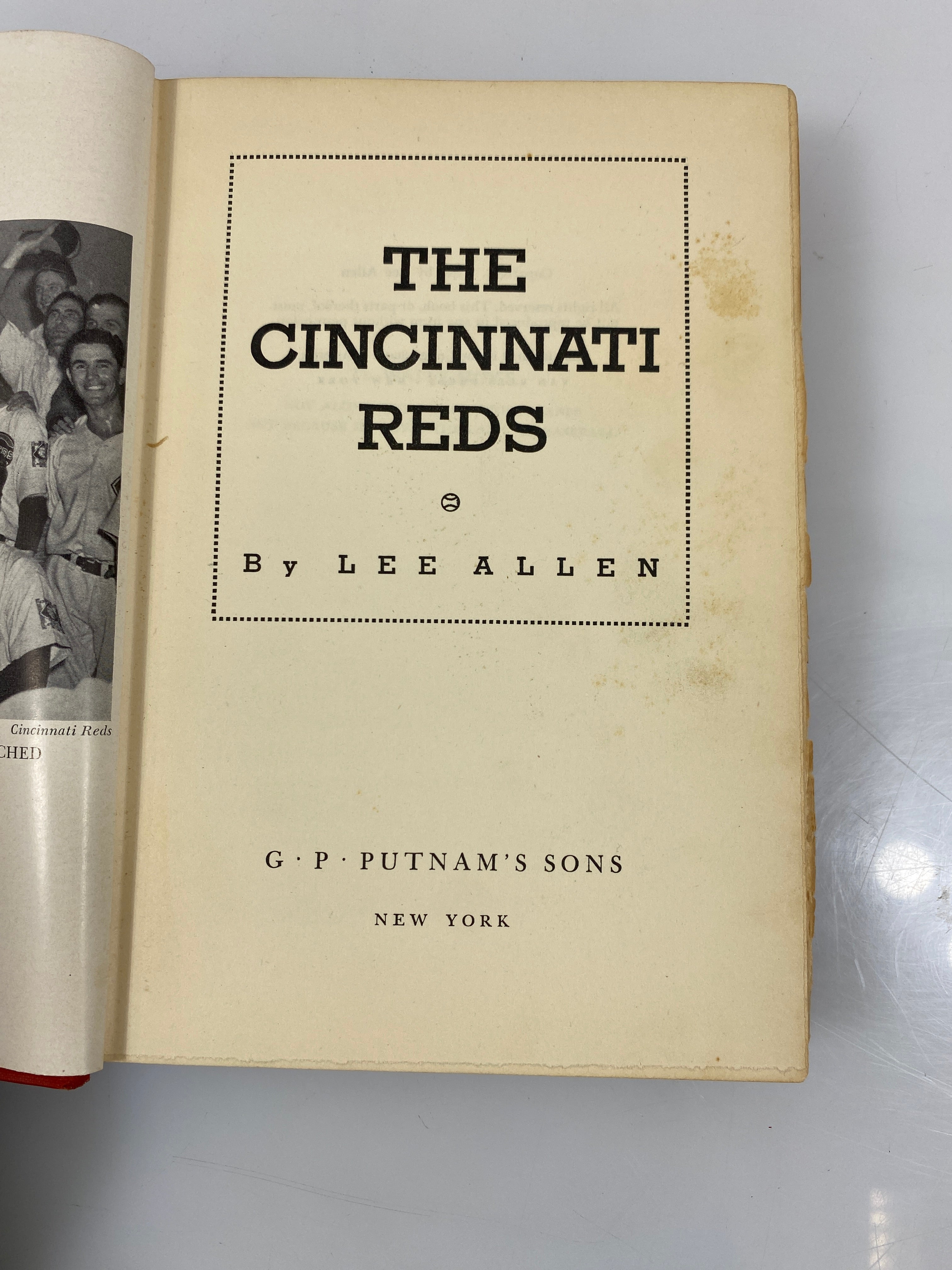 The Cincinnati Reds by Lee Allen 1948 HC
