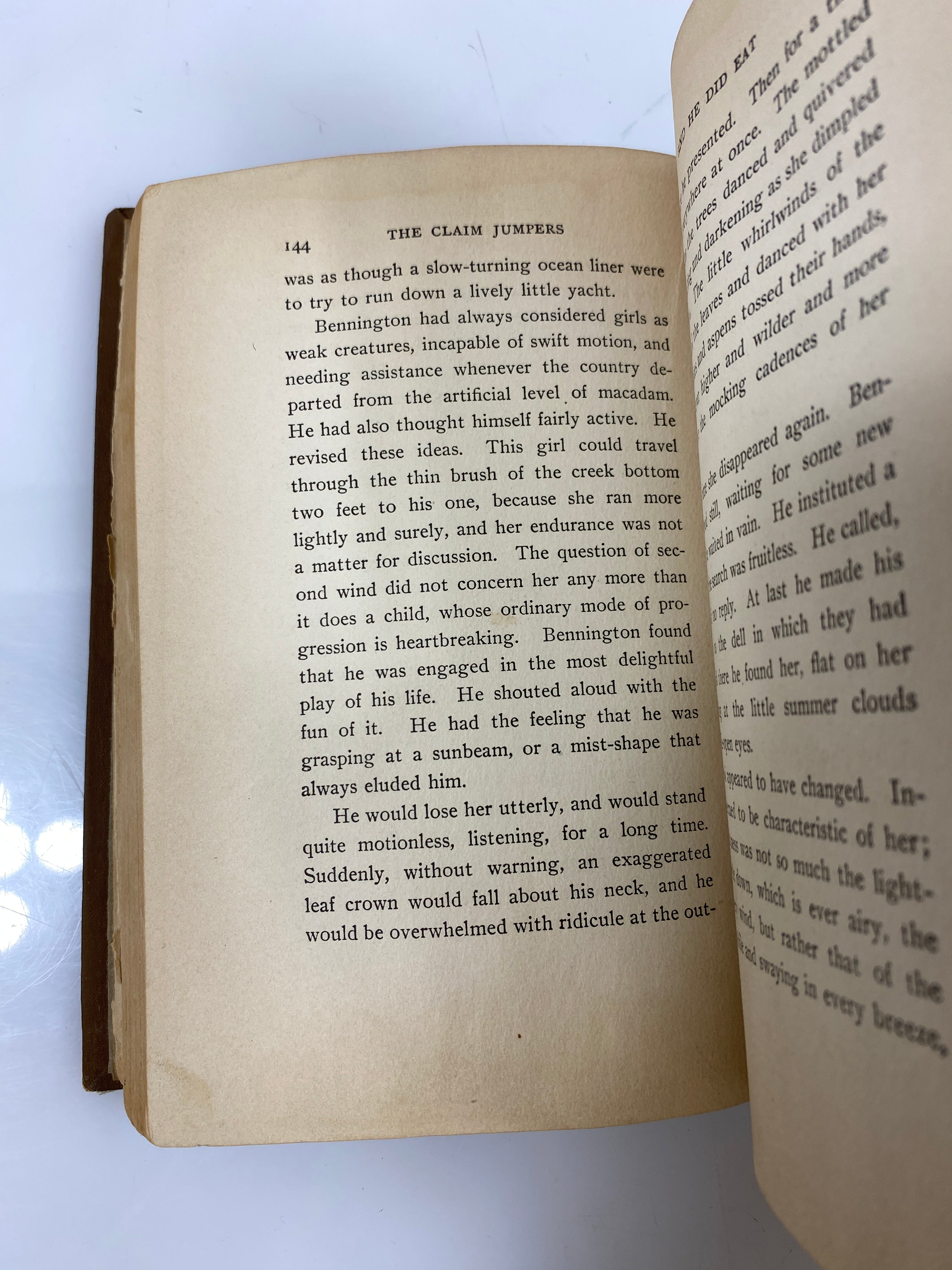 The Claim Jumper by Steward Edward White 1901 HC