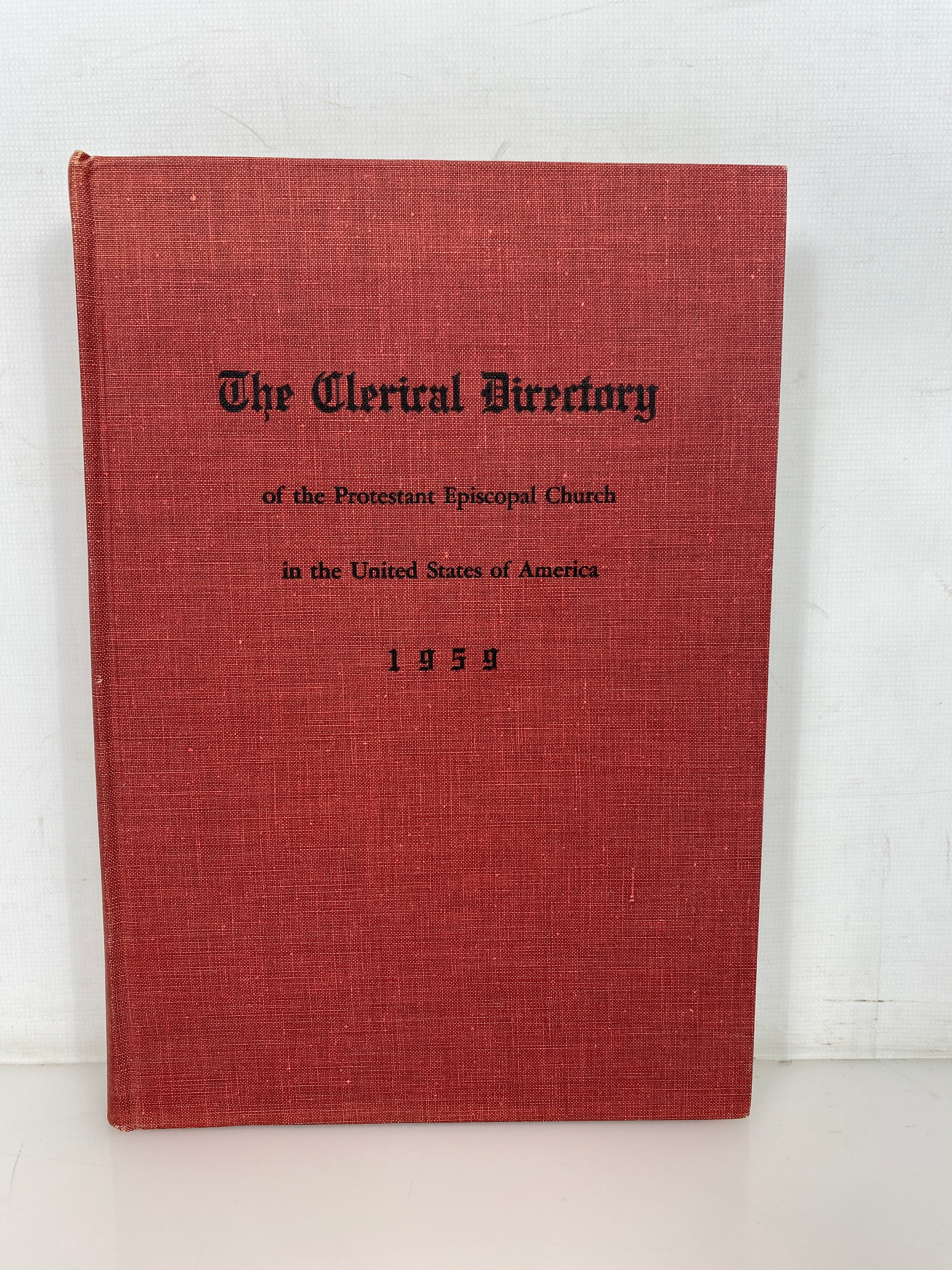 The Clerical Directory of the Protestant Episcopal Church in the U.S. 1959 HC