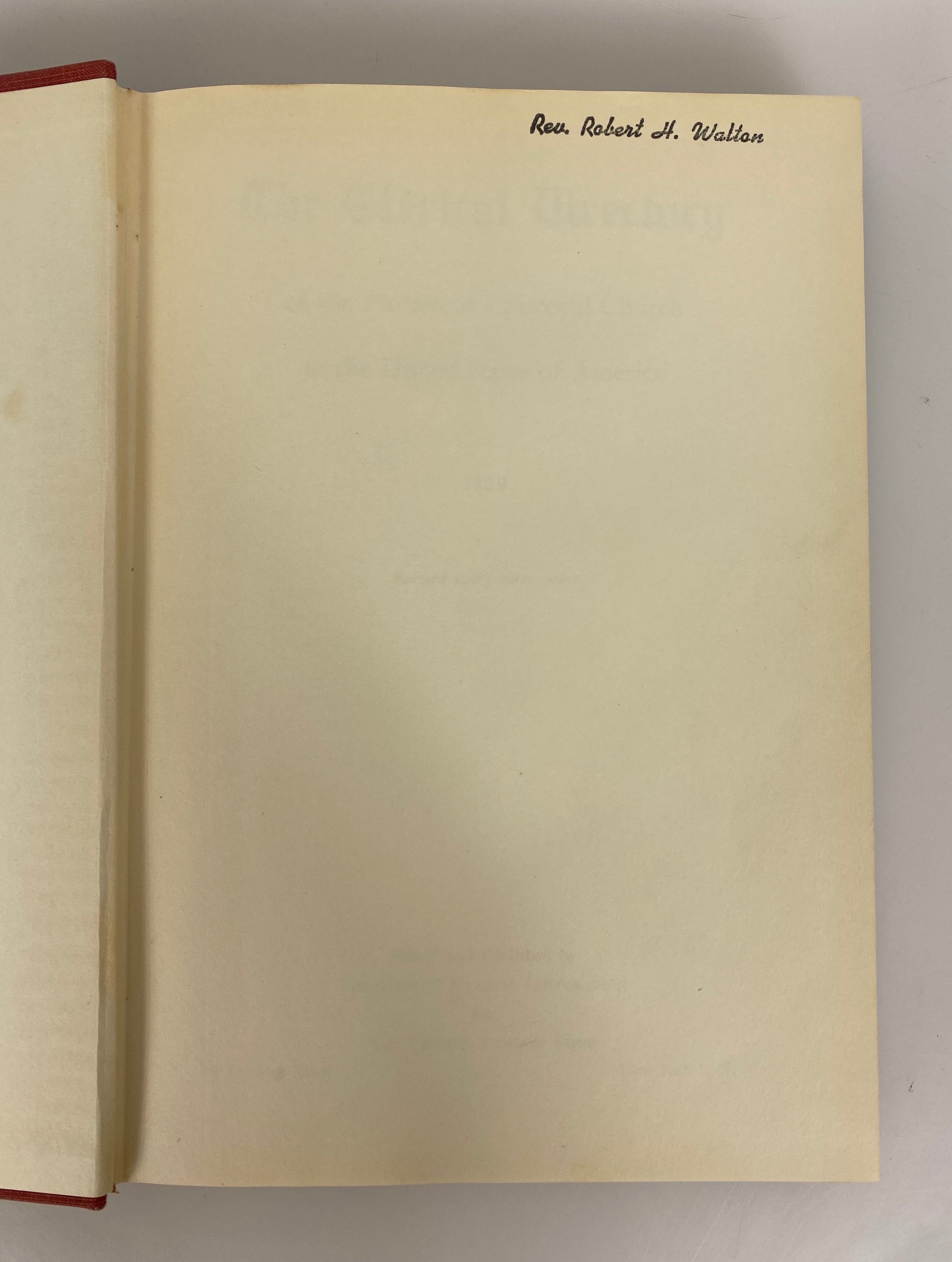 The Clerical Directory of the Protestant Episcopal Church in the U.S. 1959 HC
