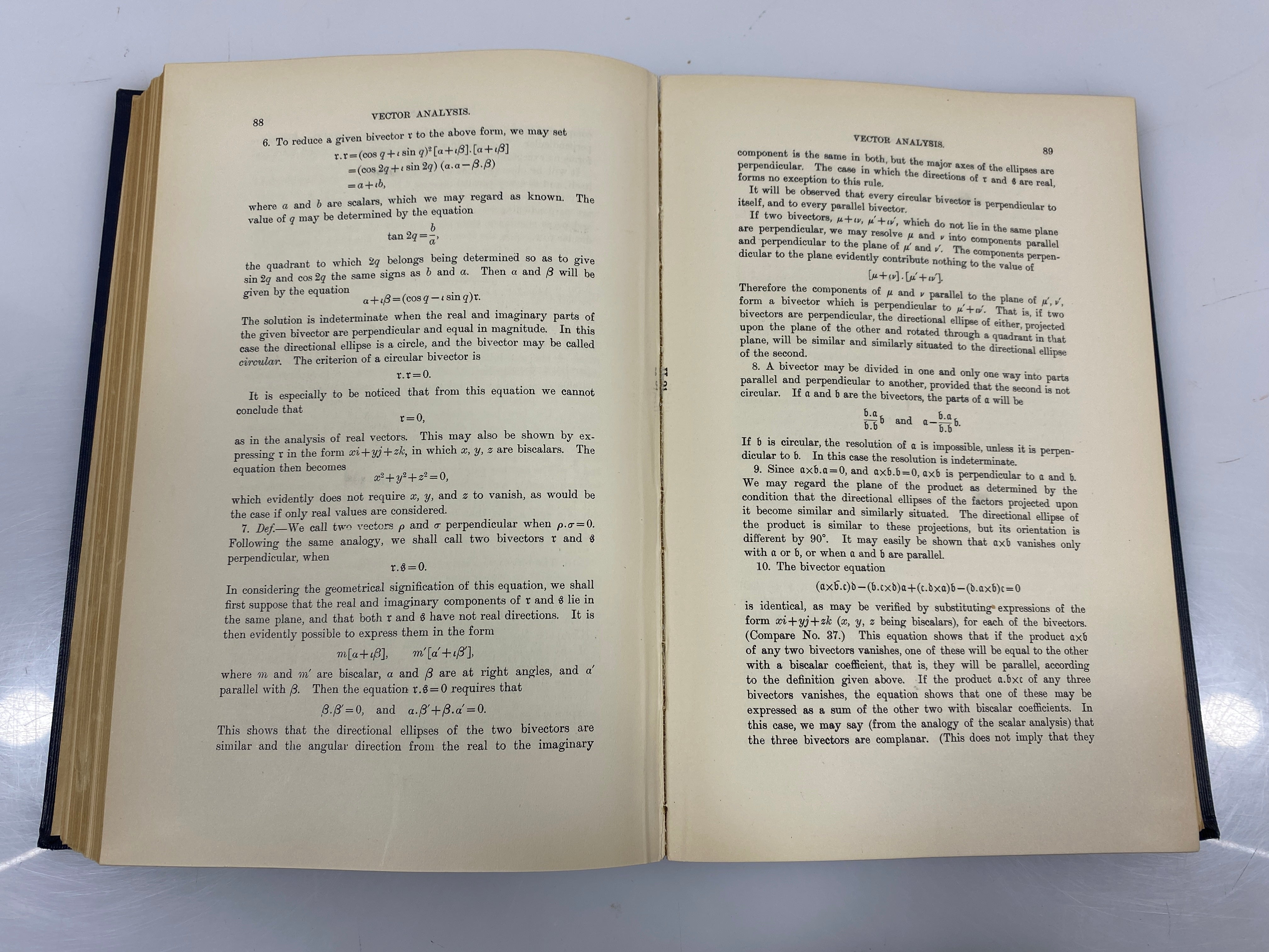 The Collected Works of J. Willard Gibbs Vol. 1-2 1928 Ex-Library HC