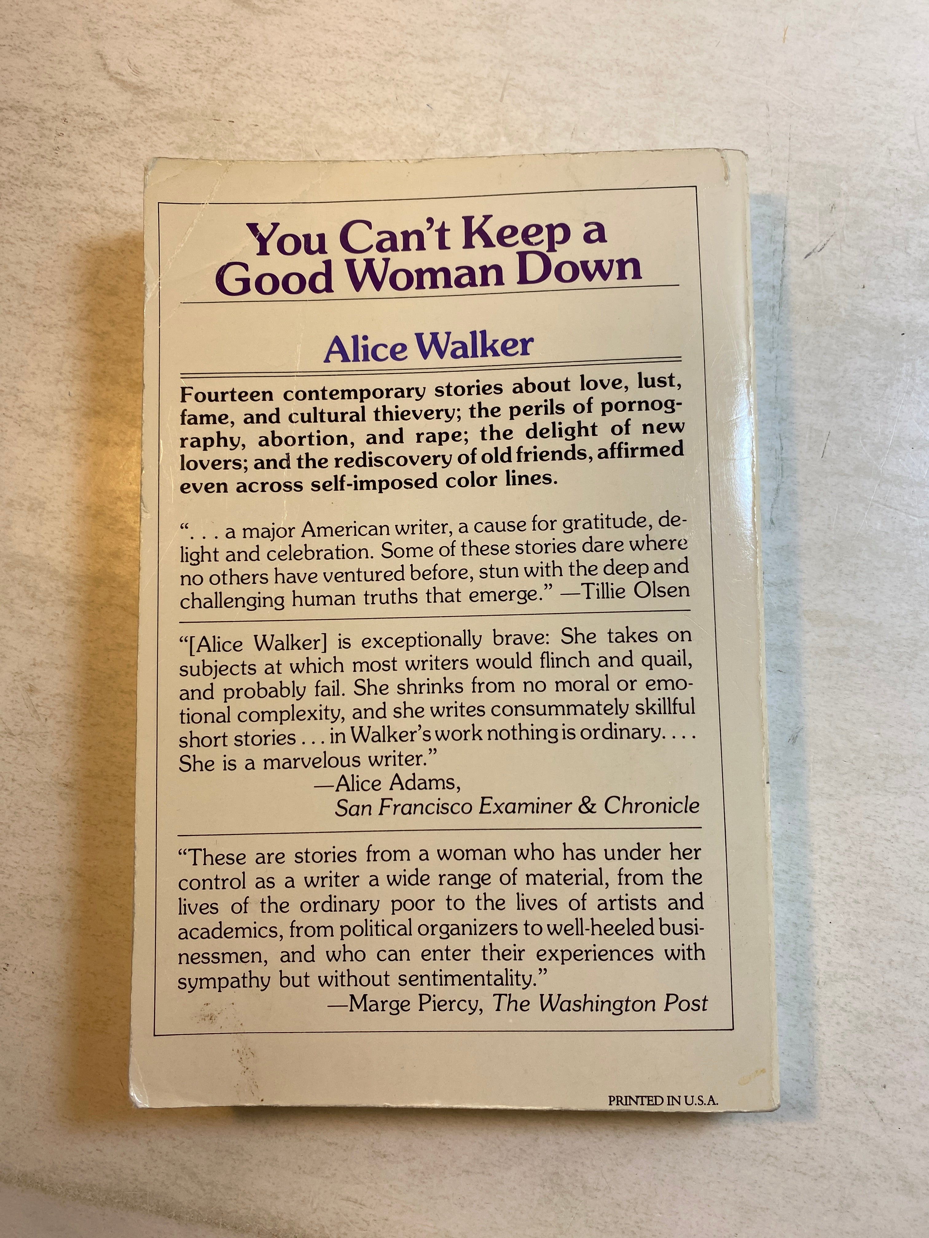 The Color Purple by Alice Walker SC 1982