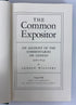 The Common Expositor by Arnold Williams 1948 First Edition Vintage HC DJ