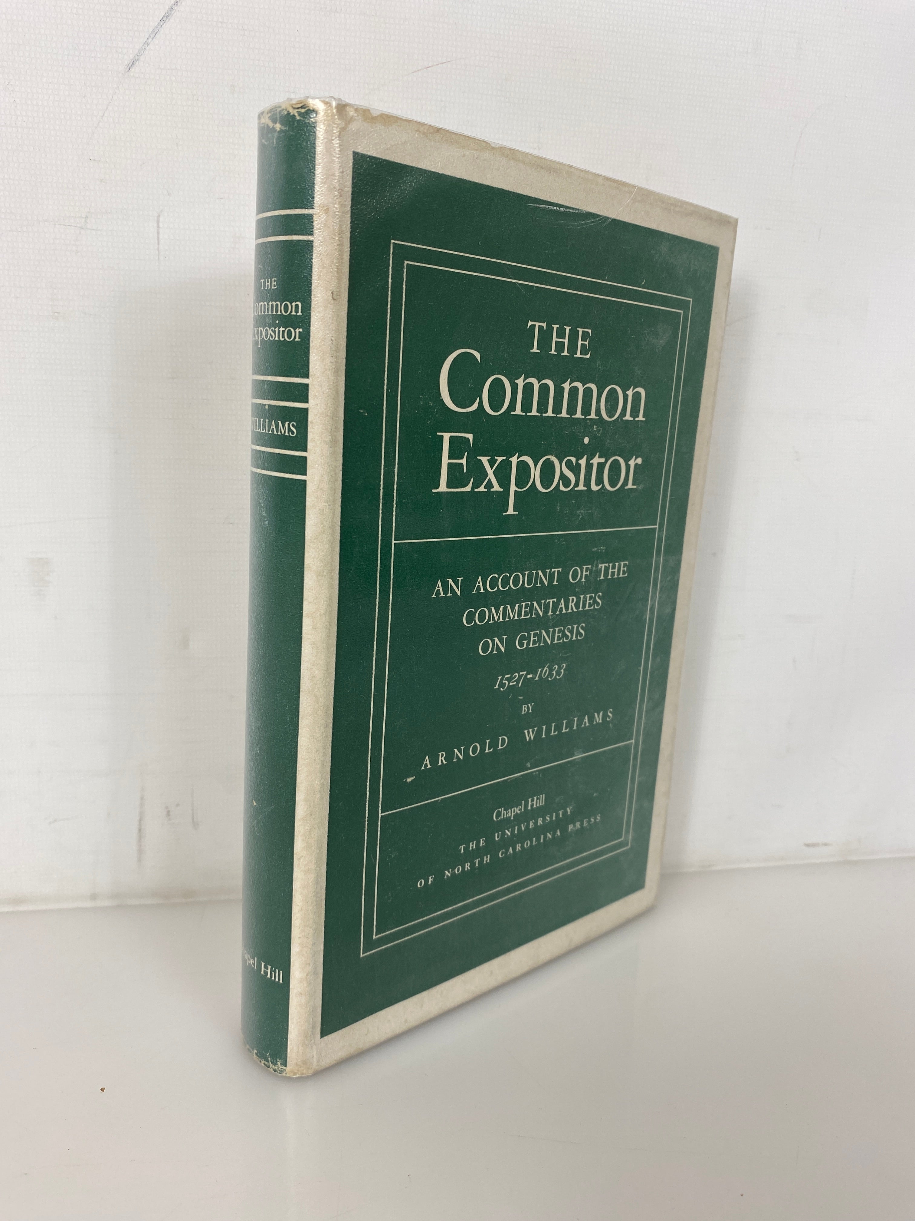 The Common Expositor by Arnold Williams 1948 First Edition Vintage HC DJ
