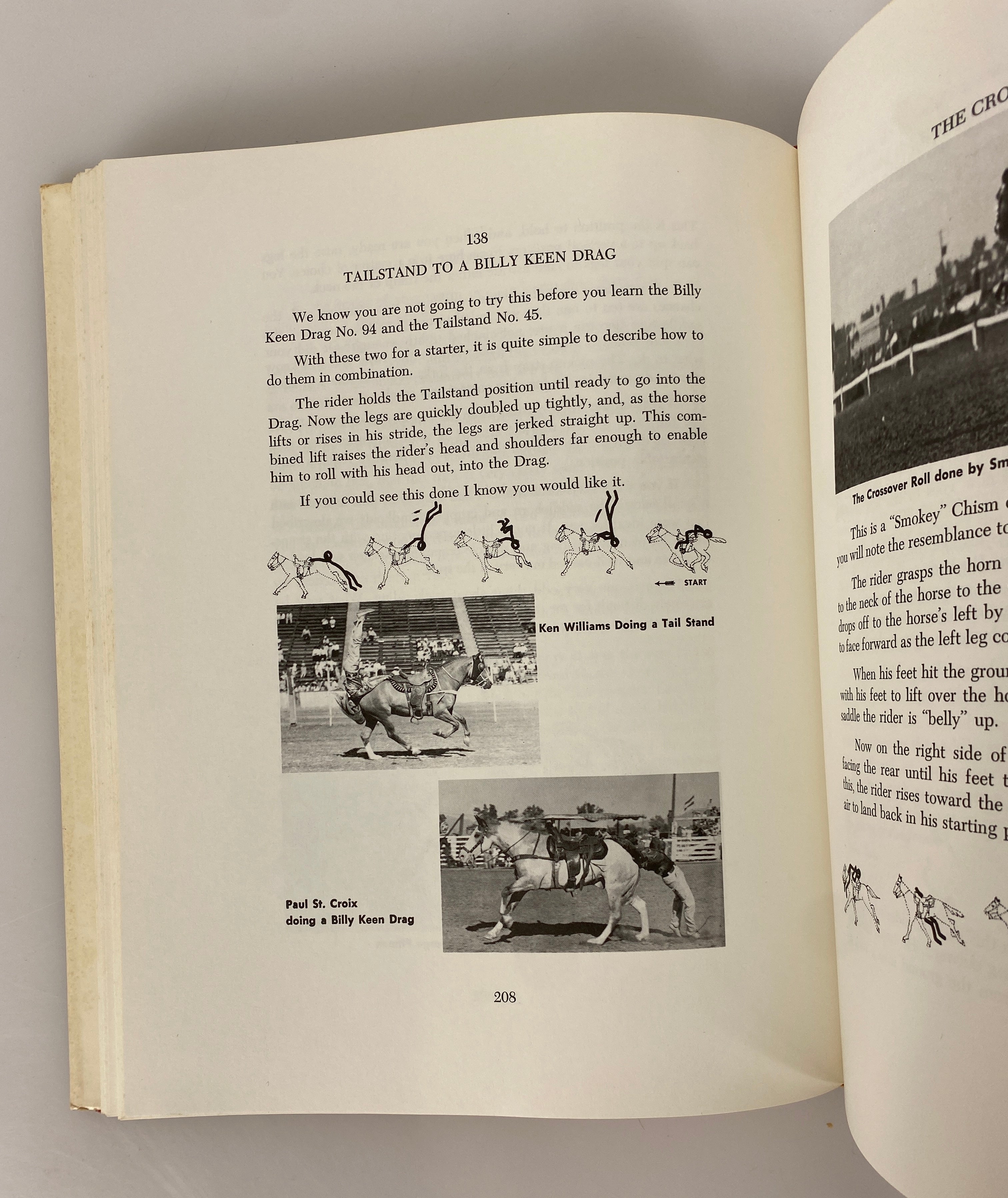 The Complete Book of Trick and Fancy Riding by Frank Dean 1975 HC DJ