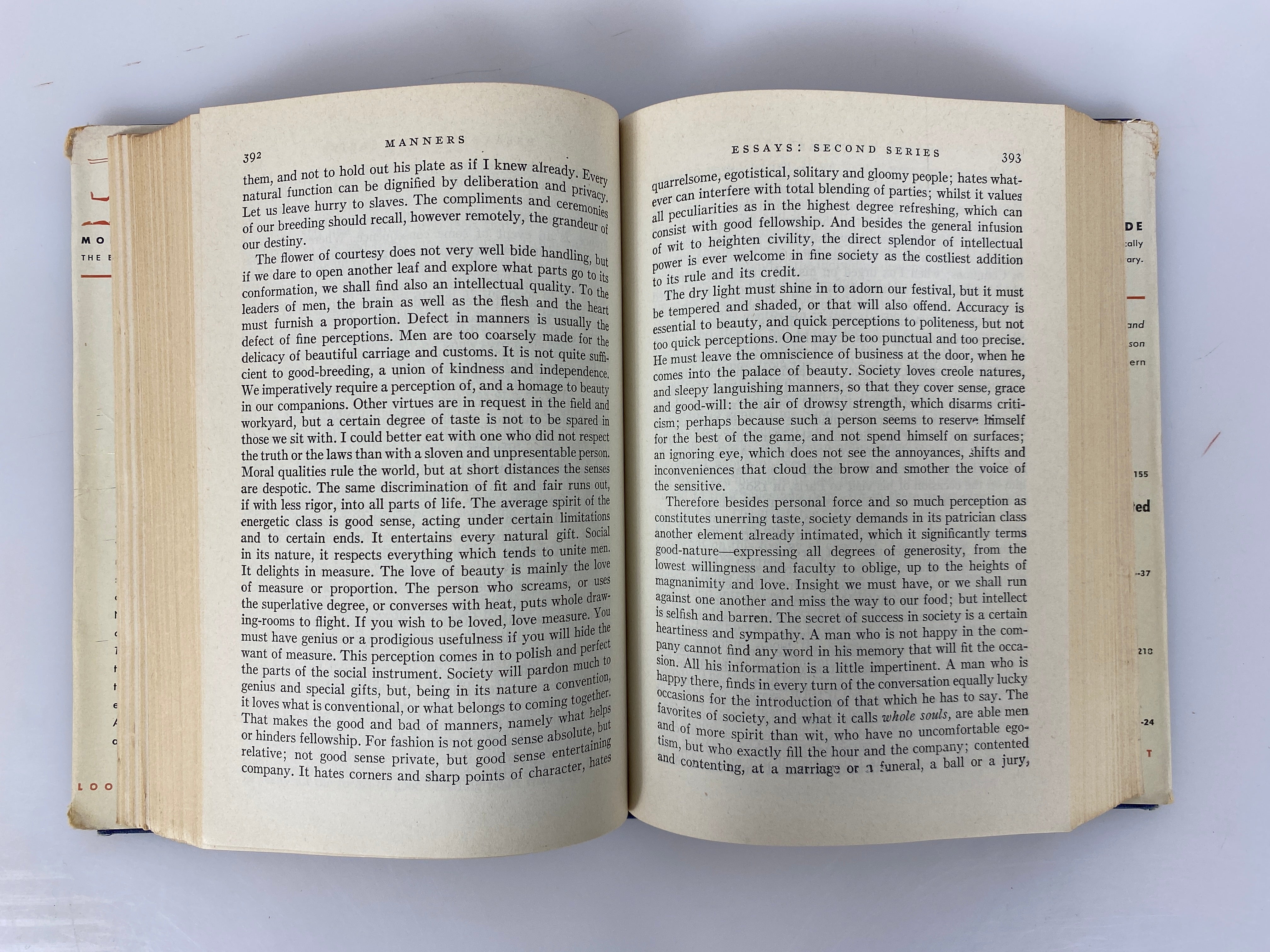 The Complete Essays & Other Writings of Ralph Waldo Emerson 1950 HCDJ
