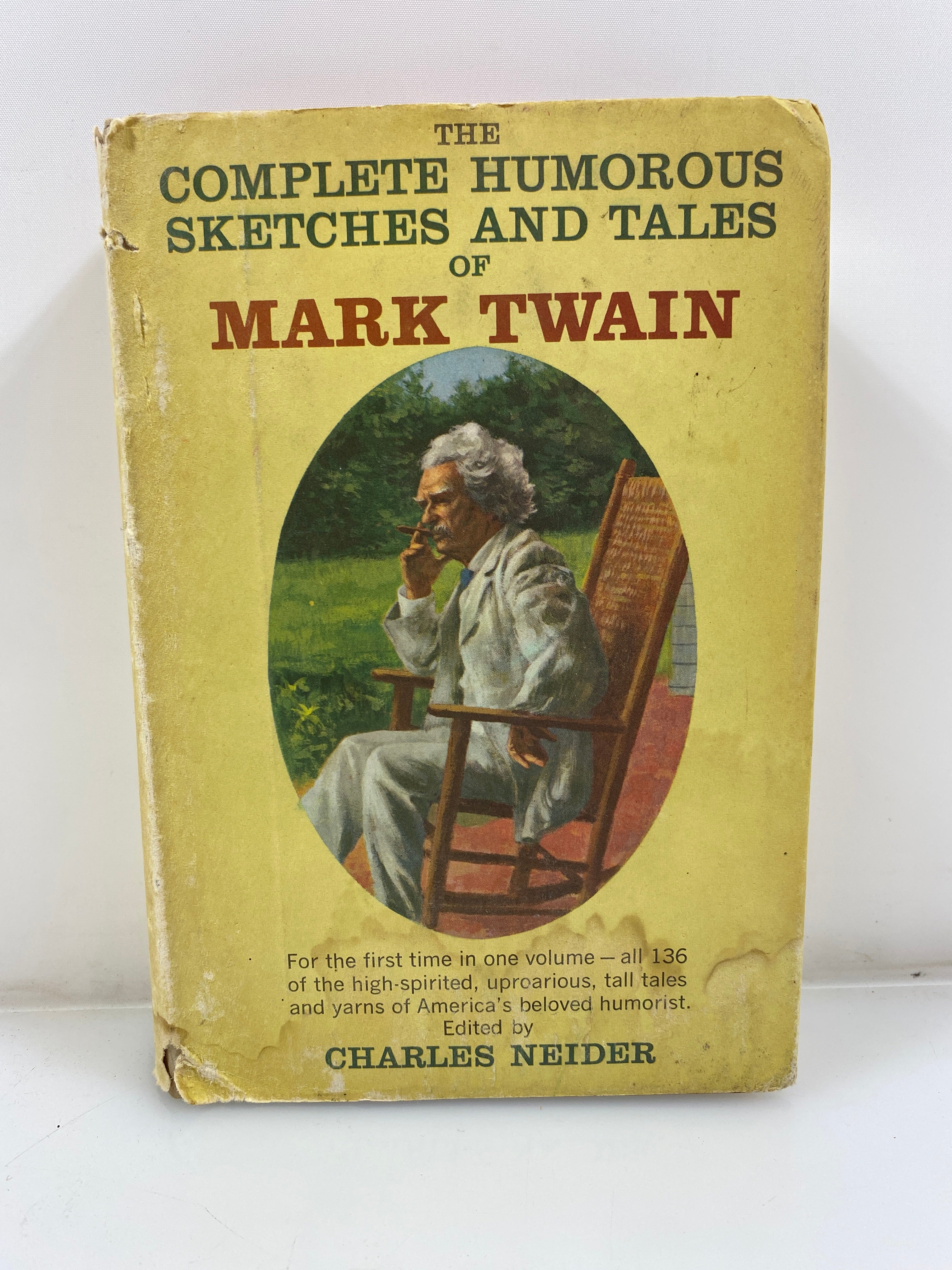 The Complete Humorous Sketches and Tales of Mark Twain 1961 HCDJ