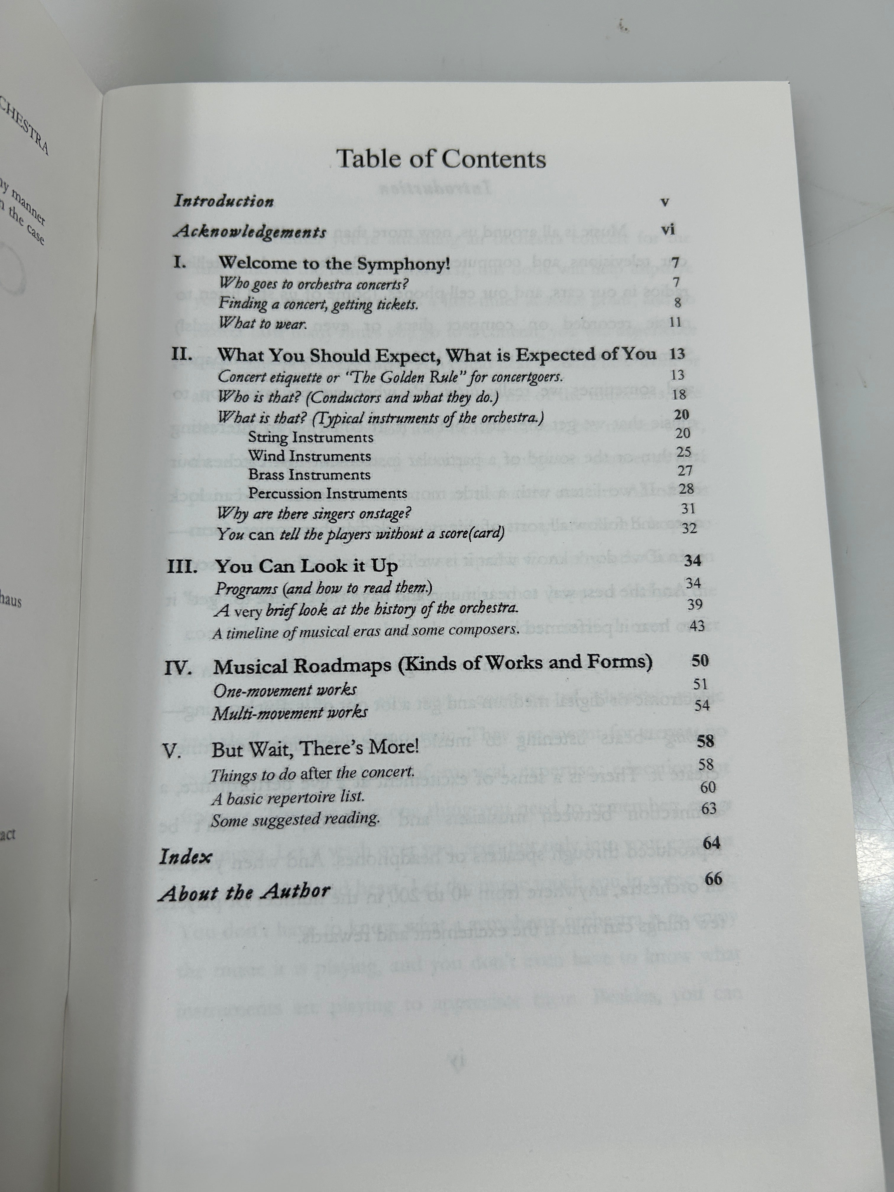 The Concertgoer's Guide to the Symphony Orchestra by Steven L. Rosenhaus