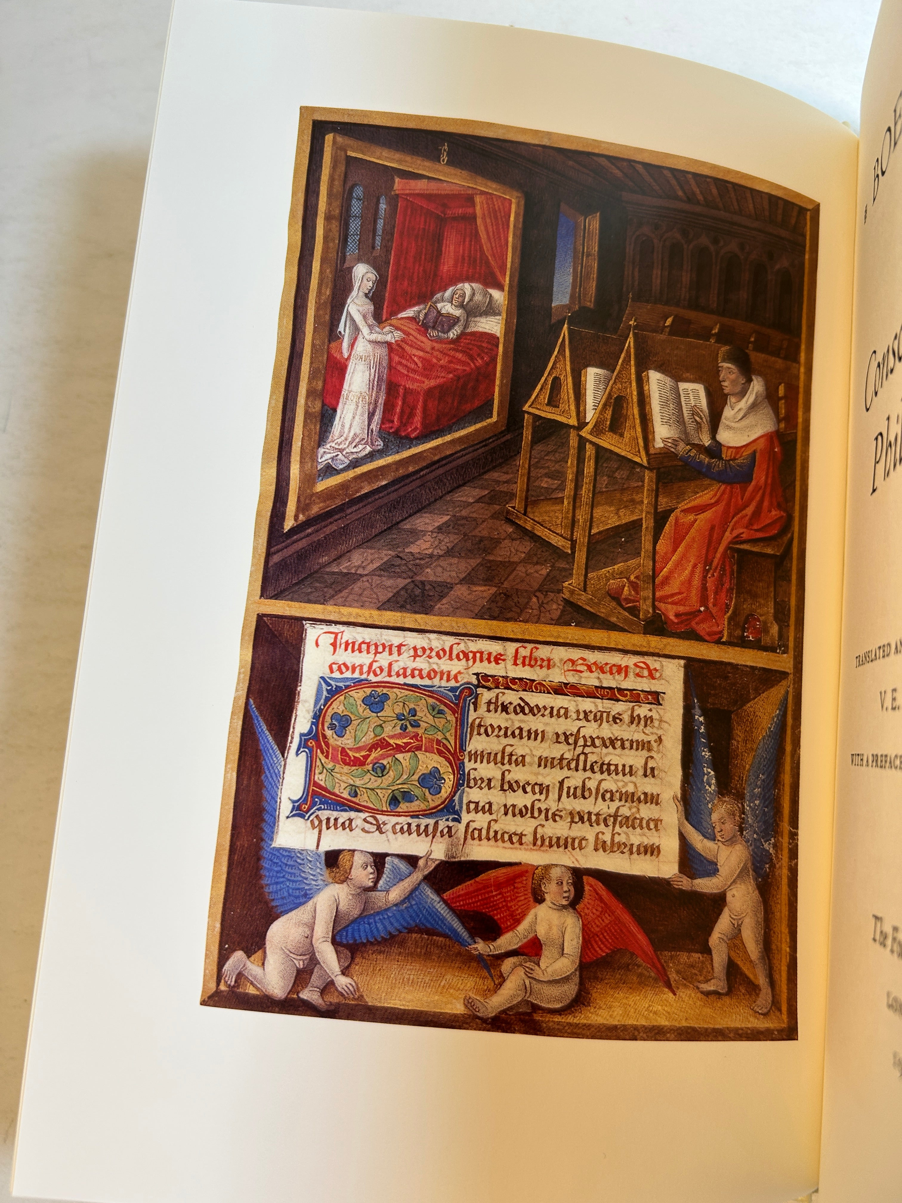 The Consolation of Philosophy by Boethius Folio Society w/slipcase 1998 HC