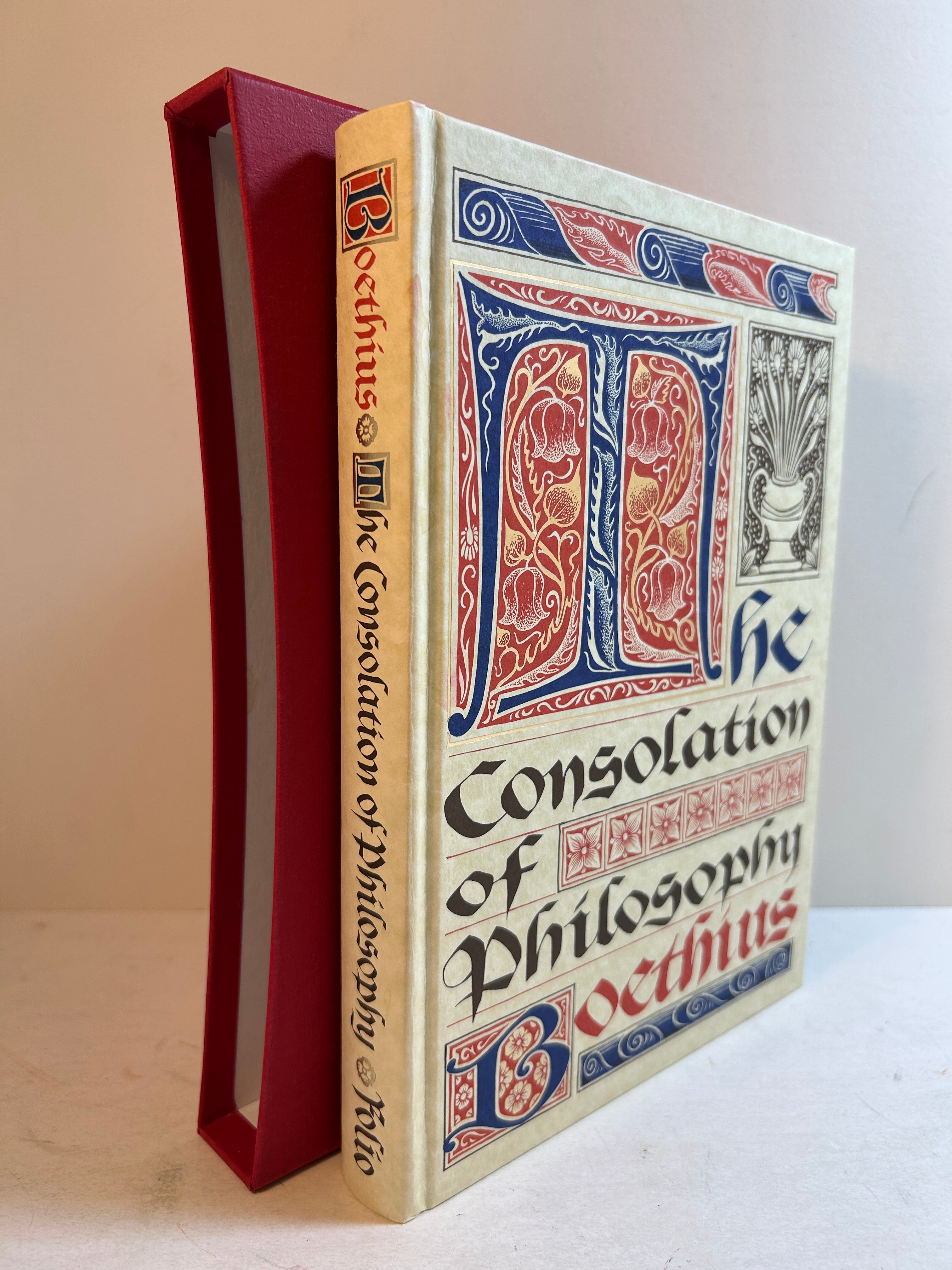 The Consolation of Philosophy by Boethius Folio Society w/slipcase 1998 HC