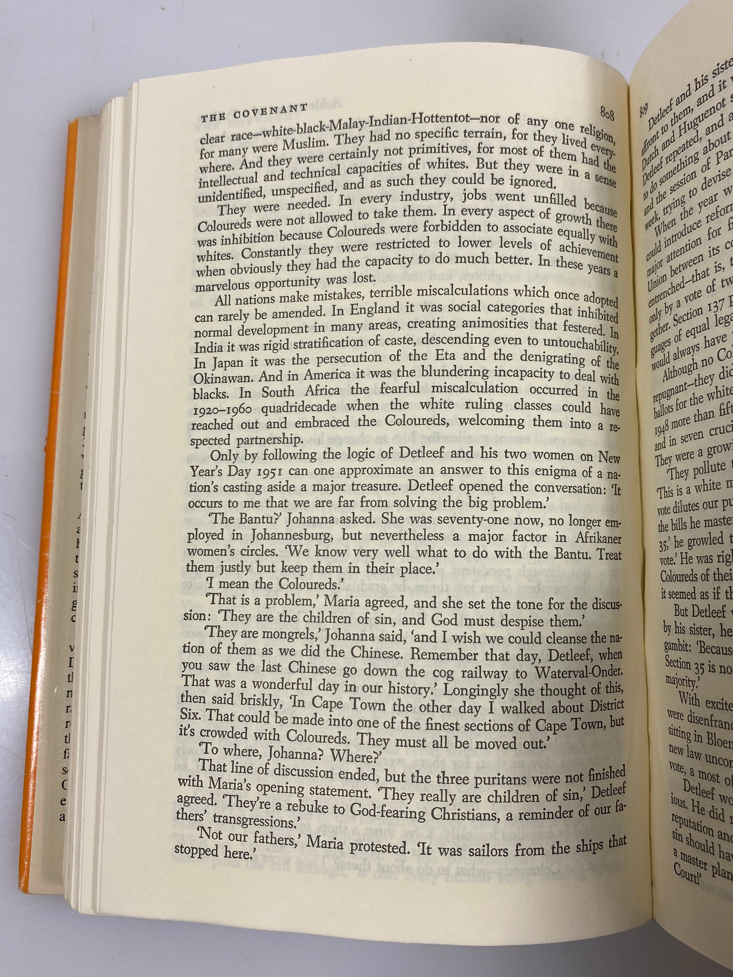 The Covenant Vol. II by James Michener Random House 1980 HCDJ