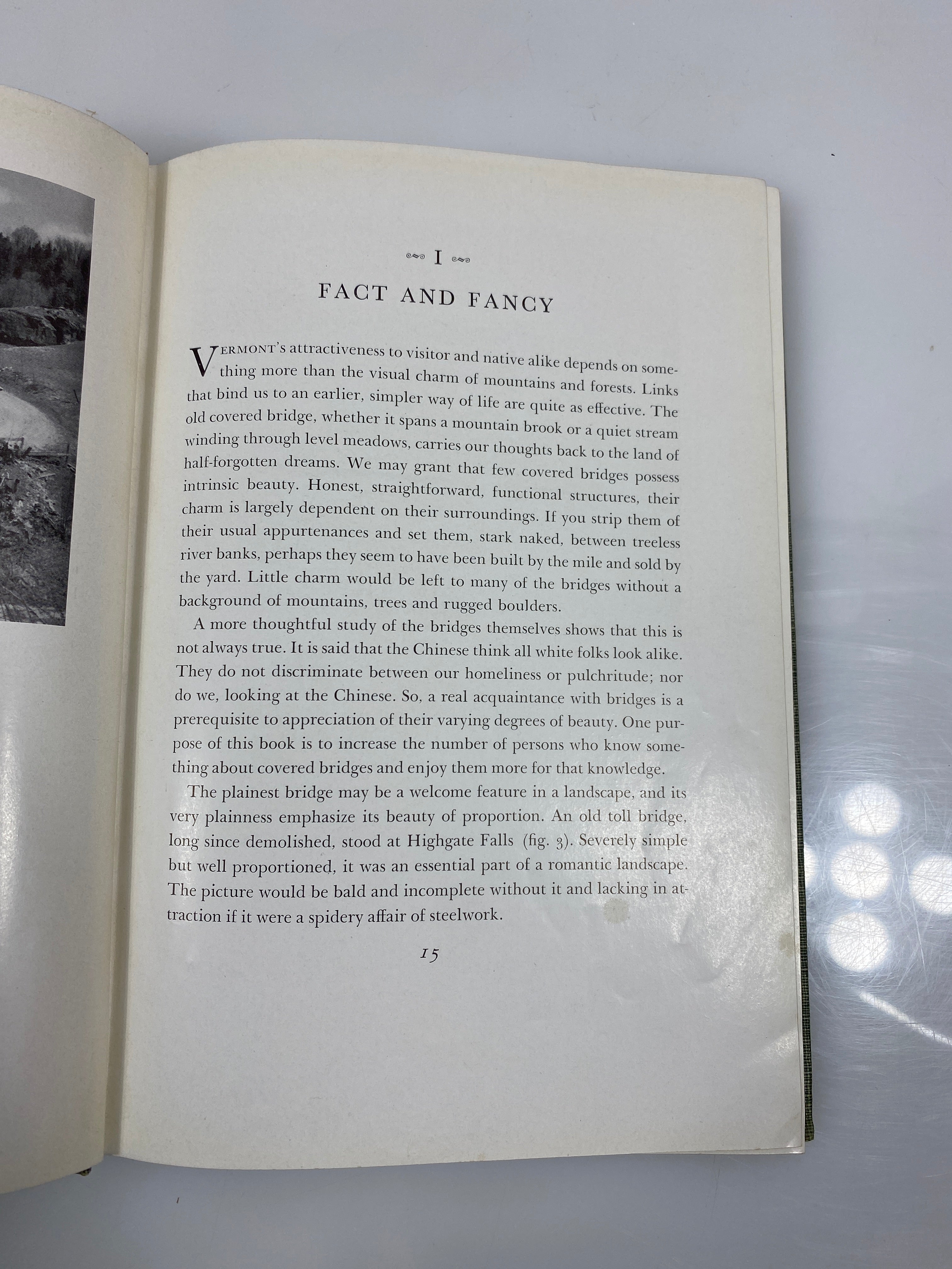 The Covered Bridge by Congdon Stphen Daye Press 1941 HC