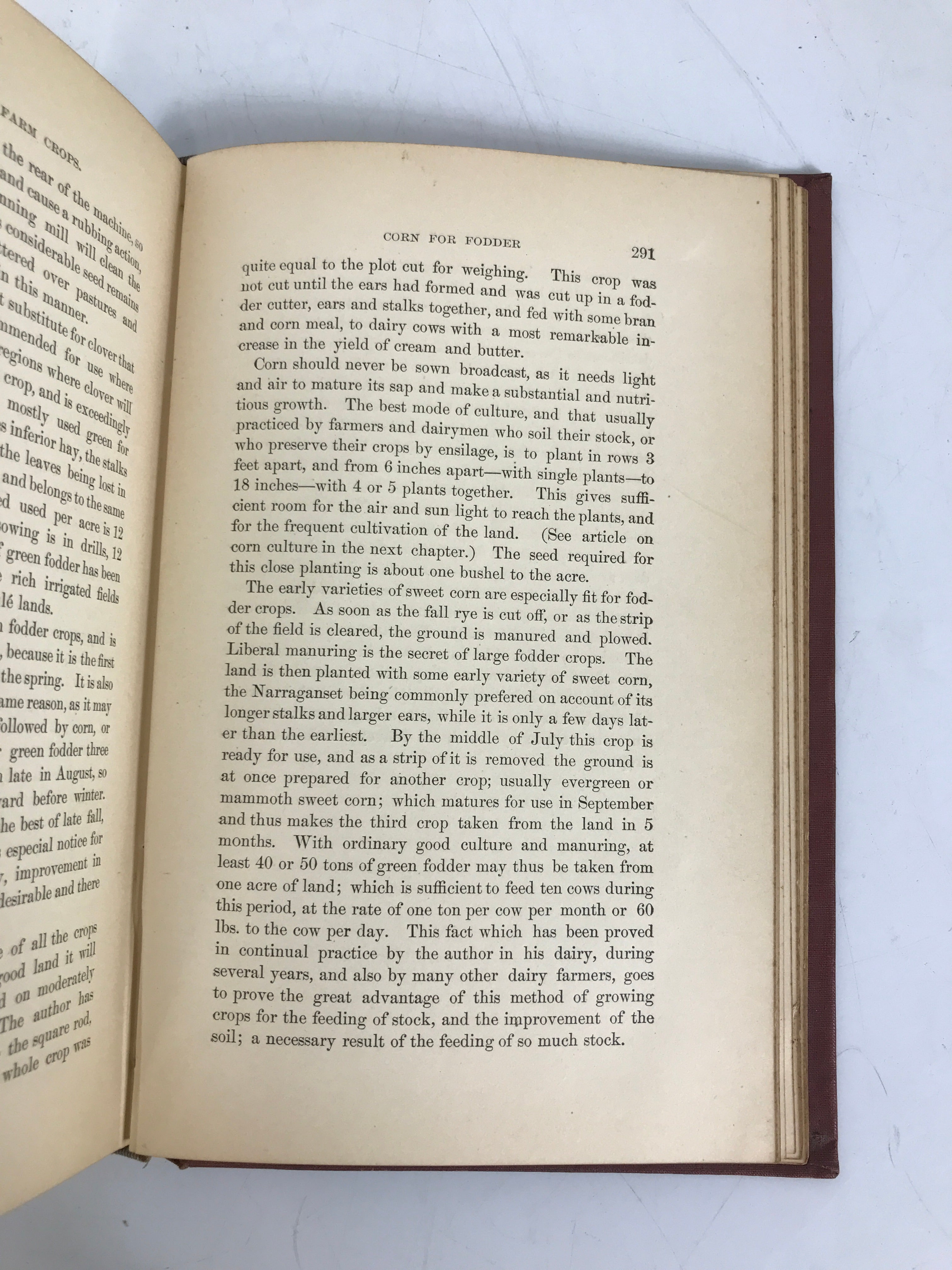 The Culture of Farm Crops Henry Stewart 1887 1st Ed HC