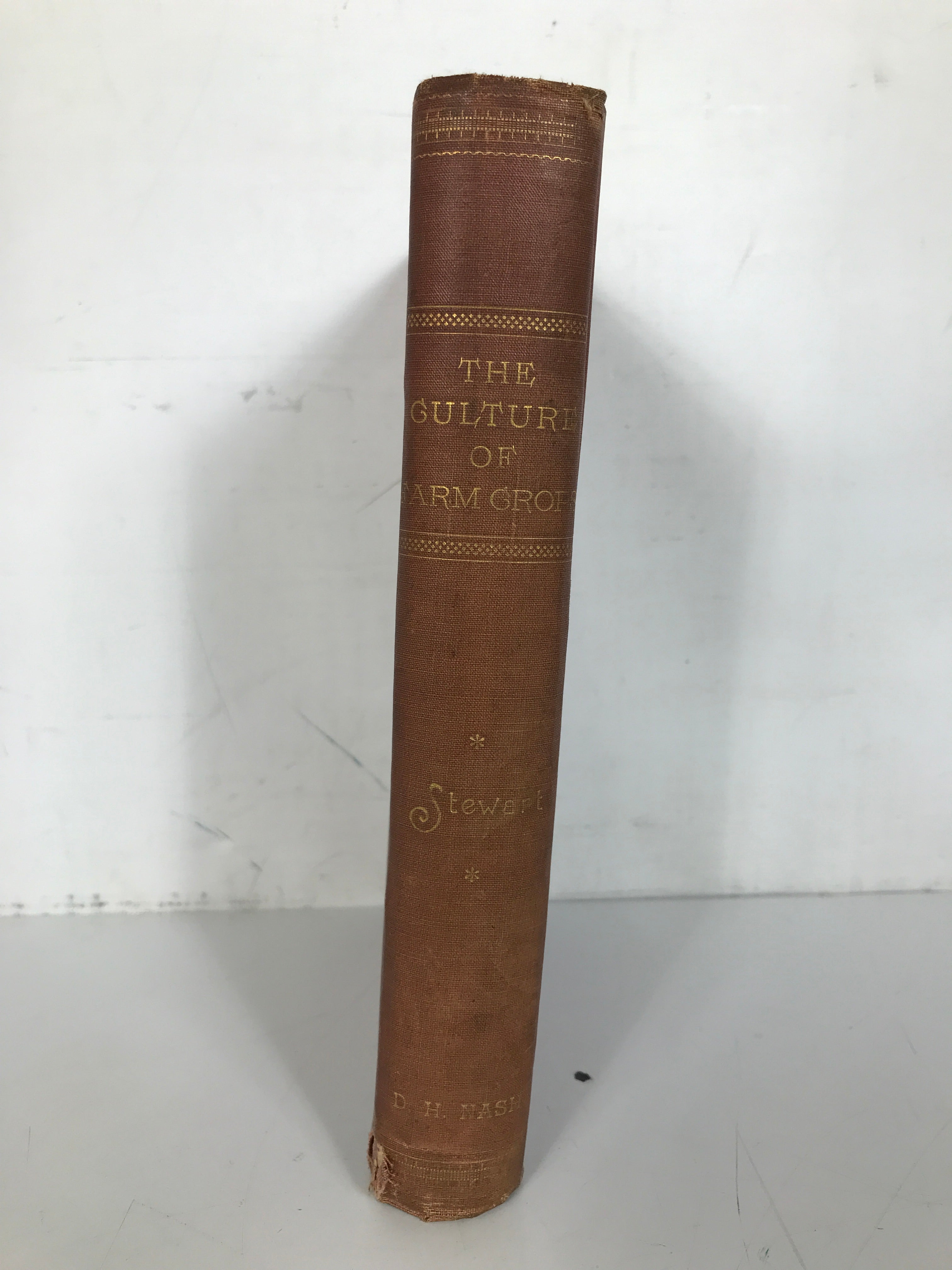 The Culture of Farm Crops Henry Stewart 1887 1st Ed HC