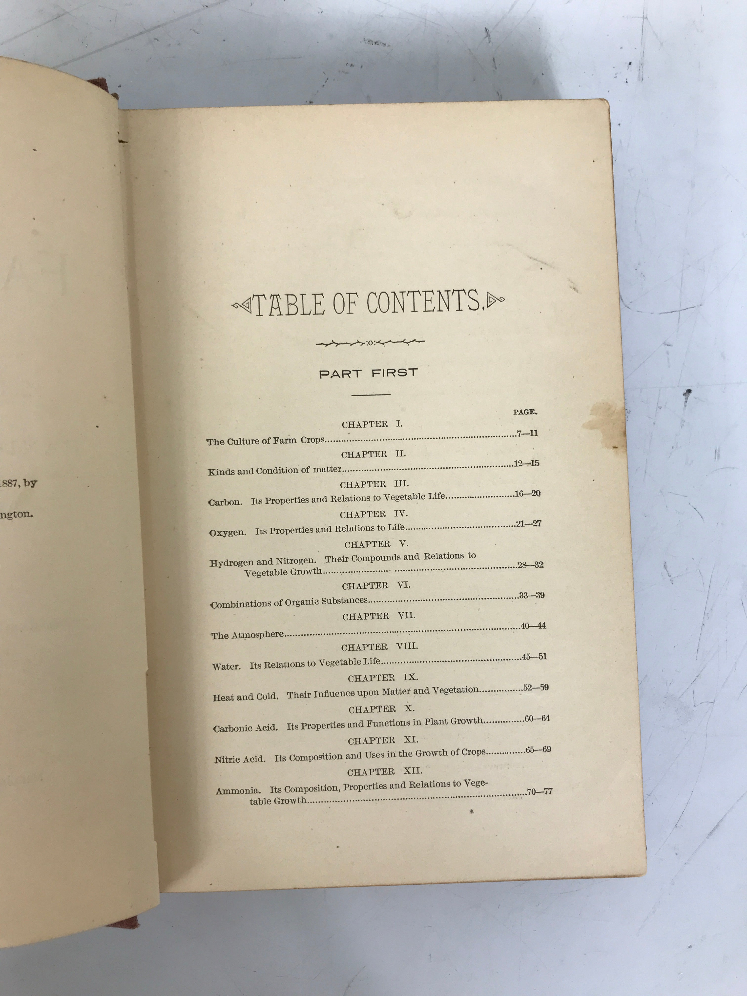 The Culture of Farm Crops Henry Stewart 1887 1st Ed HC