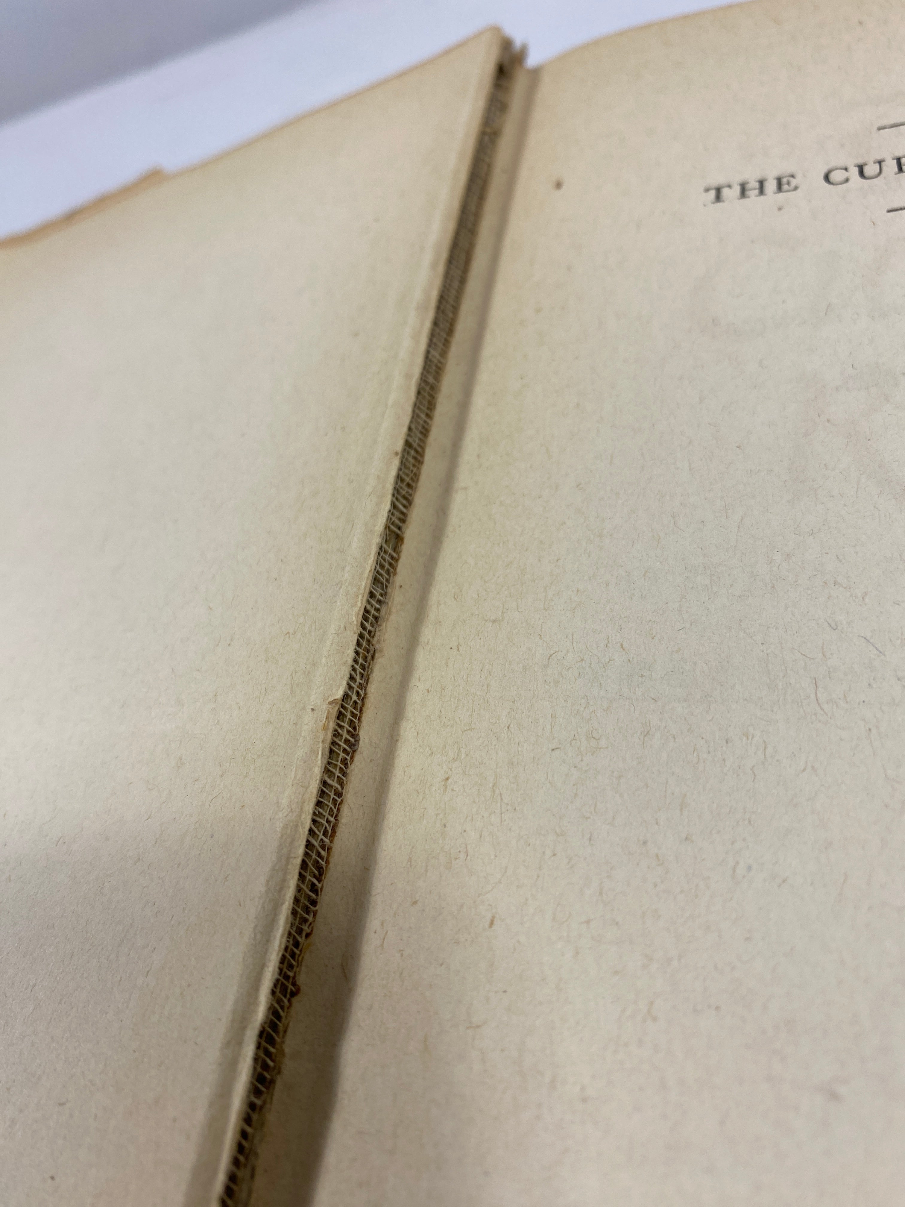 The Curtain Rises by Reynolds Random House 1944 2nd Print HCDJ