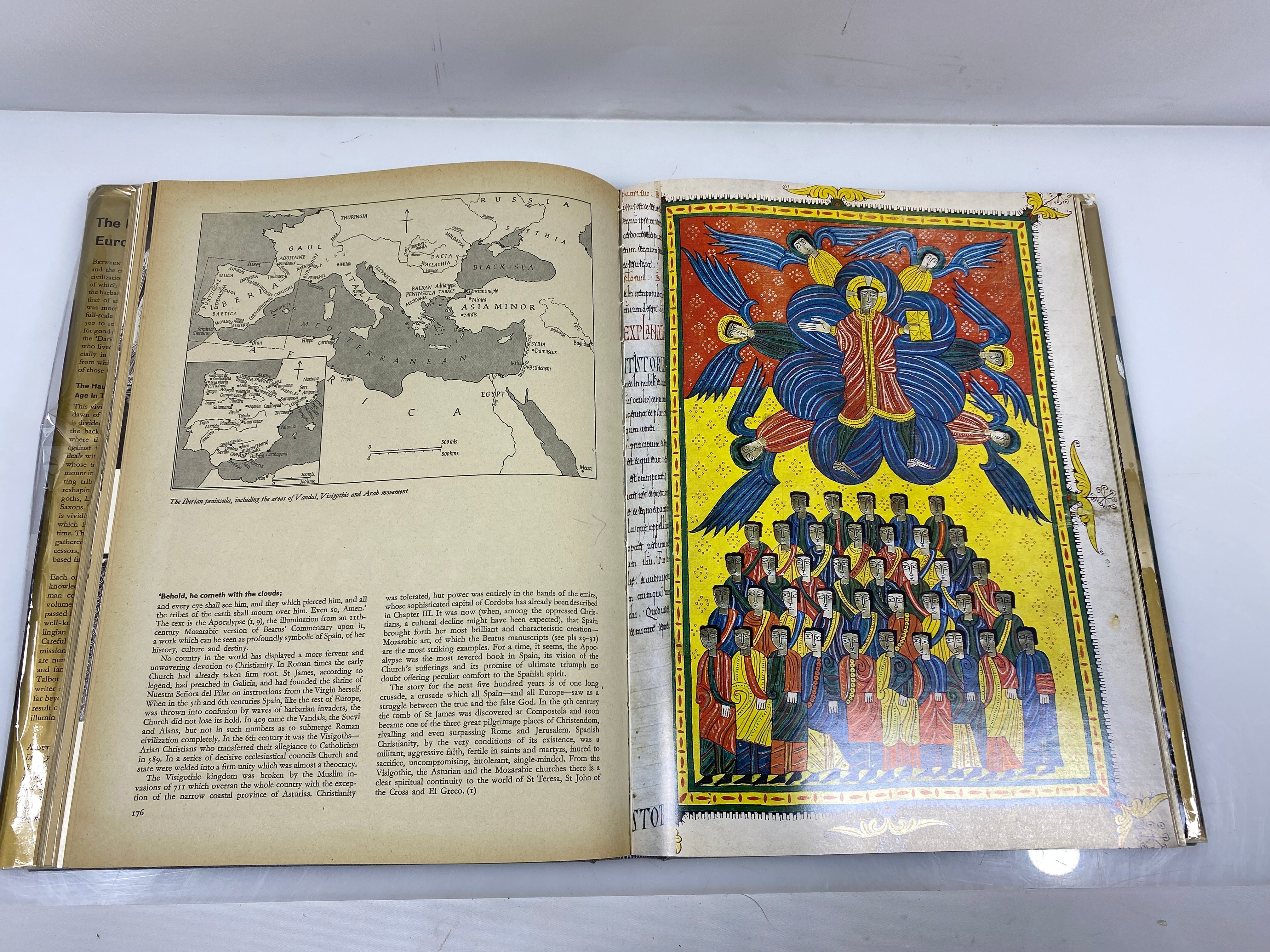 The Dawn of European Civilization: The Dark Ages McGraw-Hill 1966 HCDJ