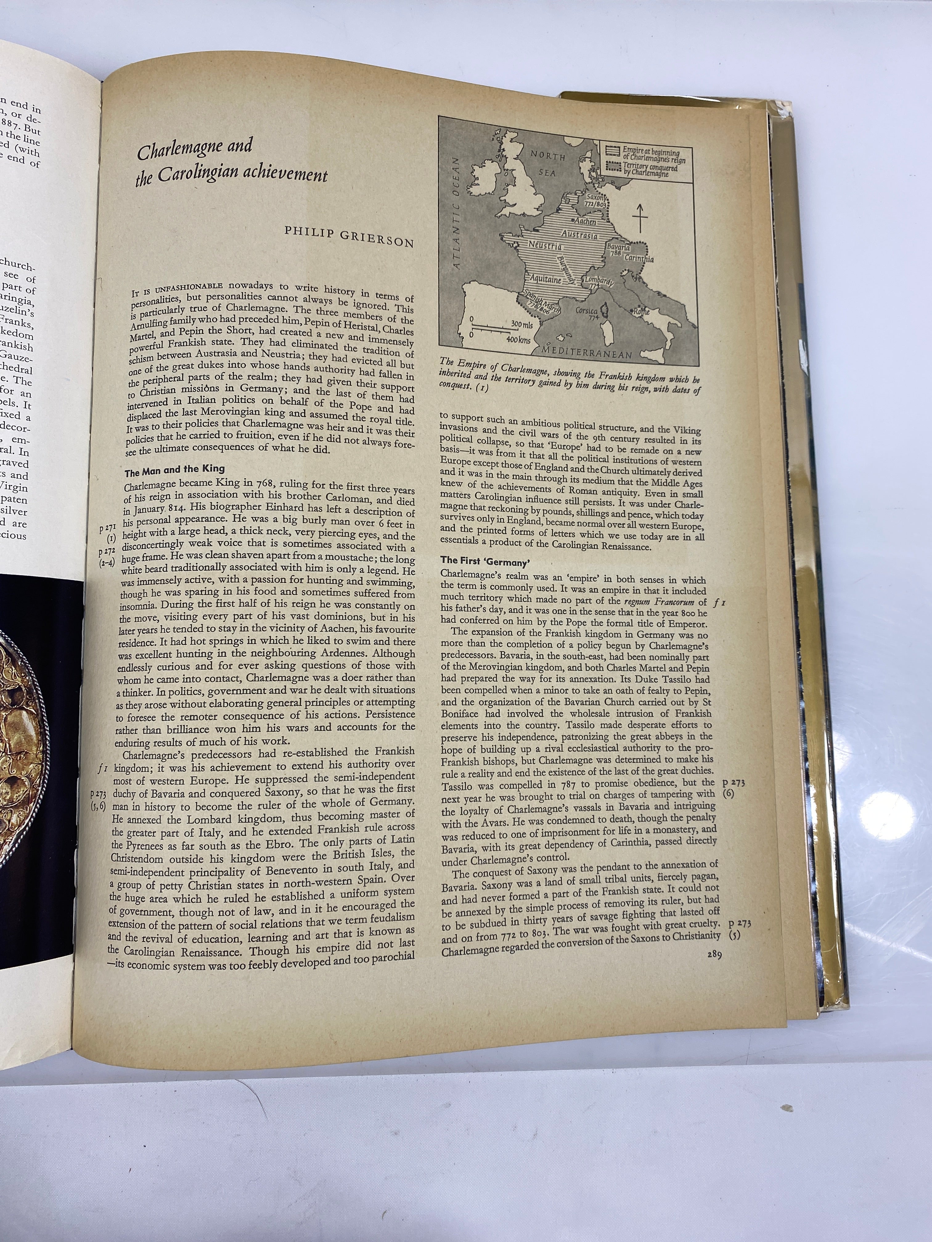 The Dawn of European Civilization: The Dark Ages McGraw-Hill 1966 HCDJ