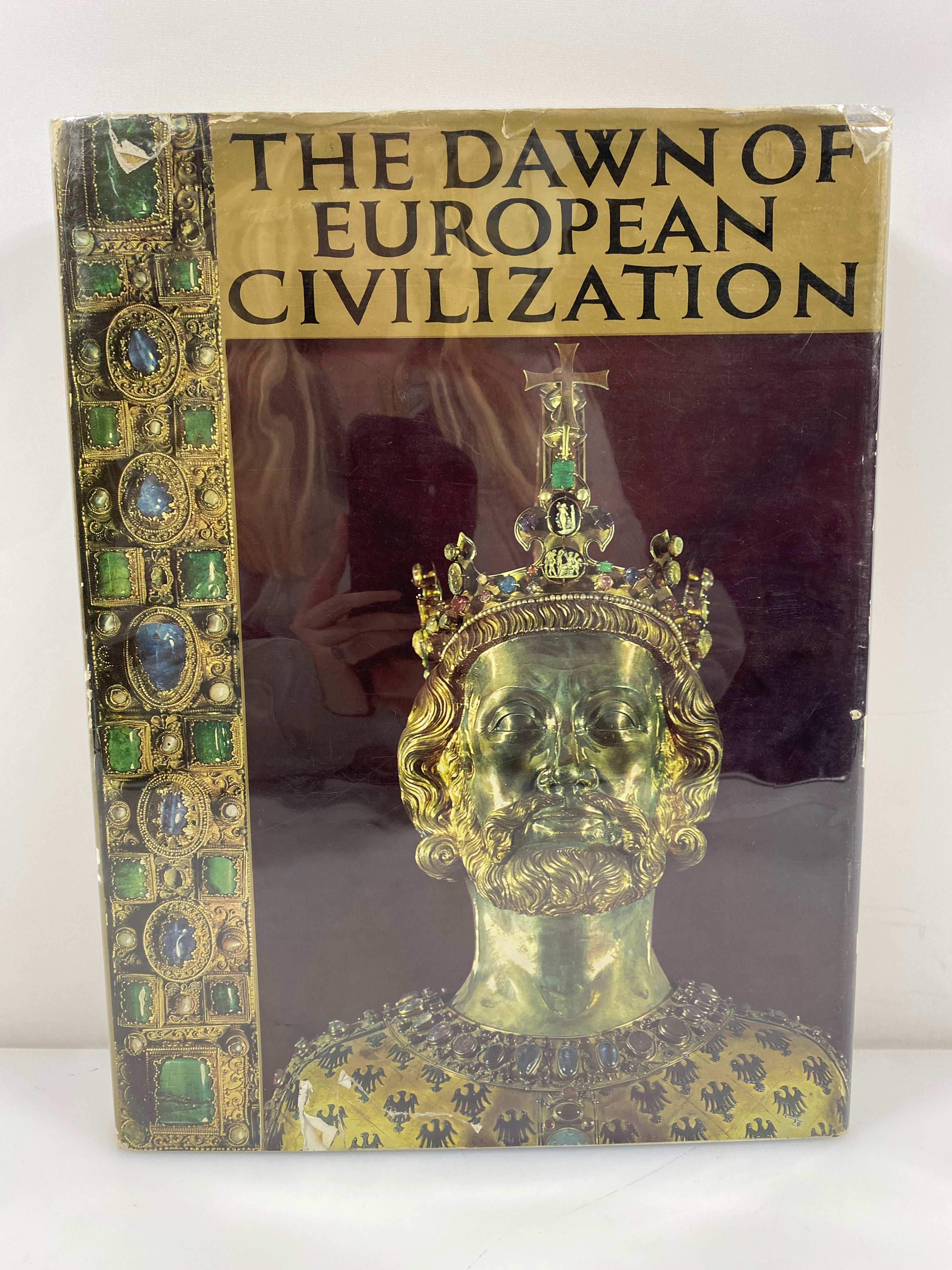 The Dawn of European Civilization: The Dark Ages McGraw-Hill 1966 HCDJ
