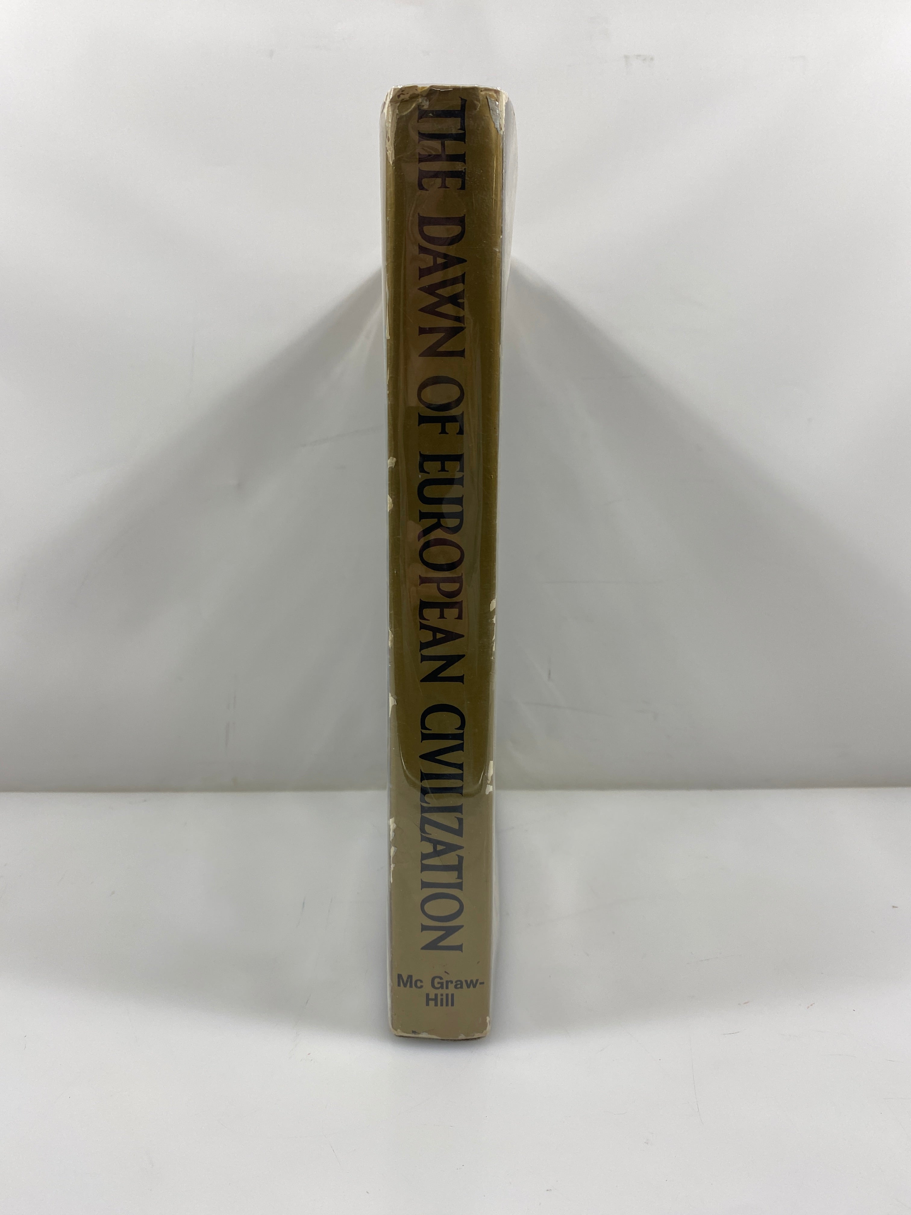 The Dawn of European Civilization: The Dark Ages McGraw-Hill 1966 HCDJ