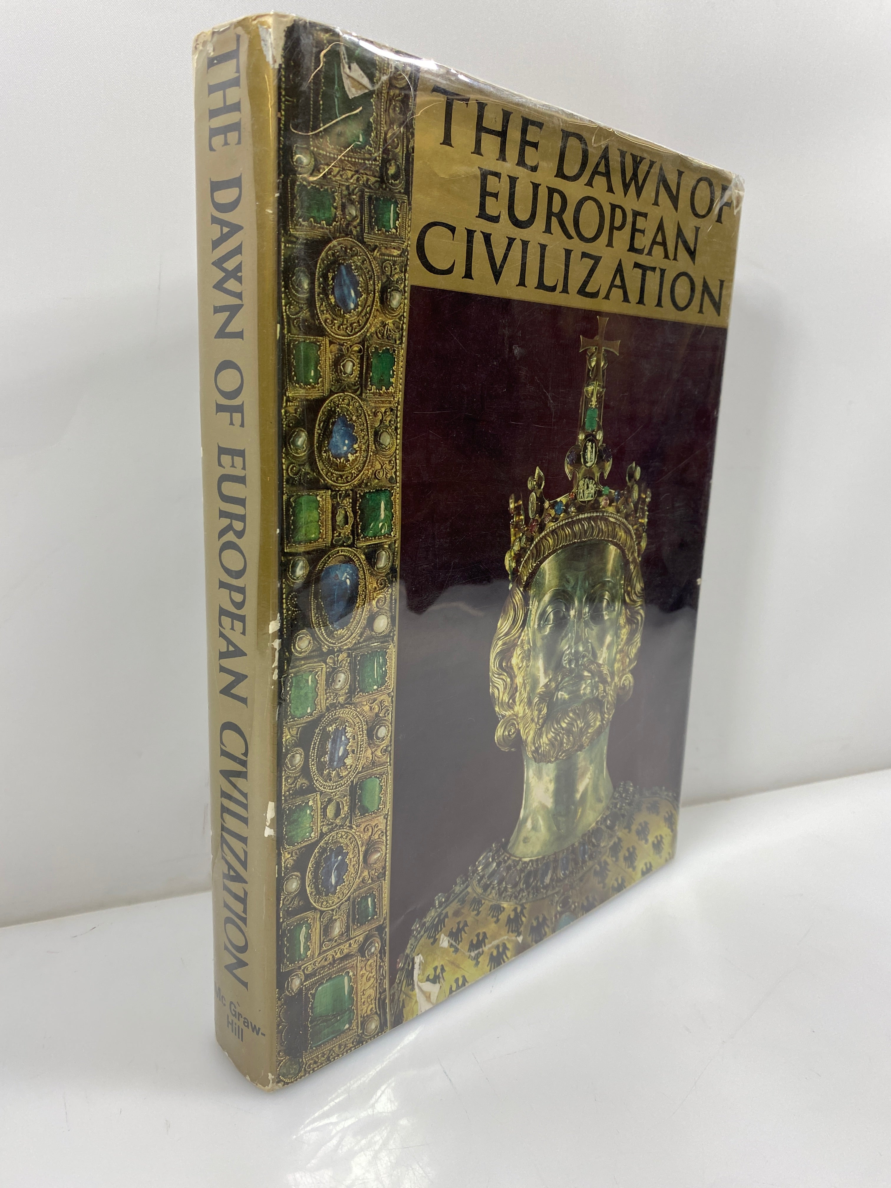 The Dawn of European Civilization: The Dark Ages McGraw-Hill 1966 HCDJ
