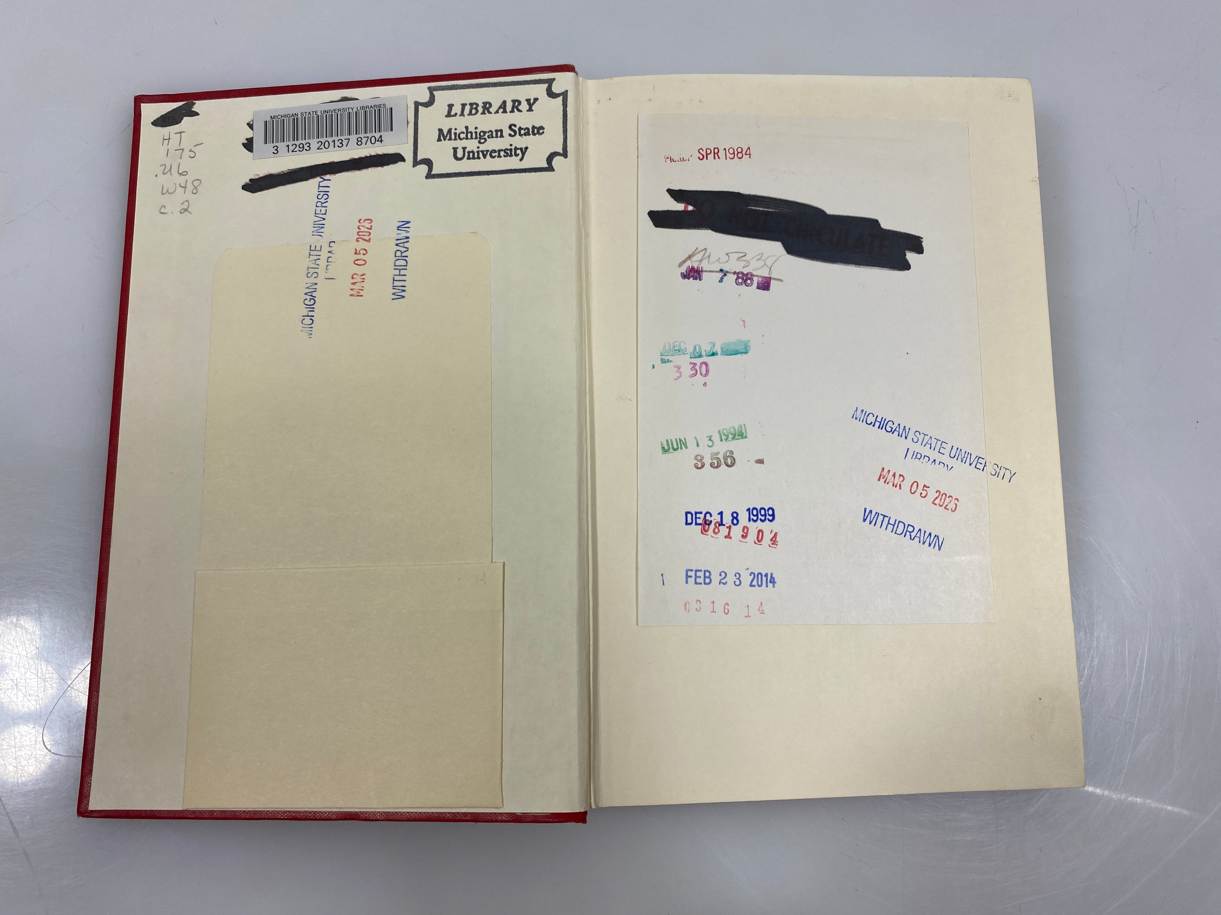 The Department of Housing and Urban Development by Willmann Ex-library 1967 HC