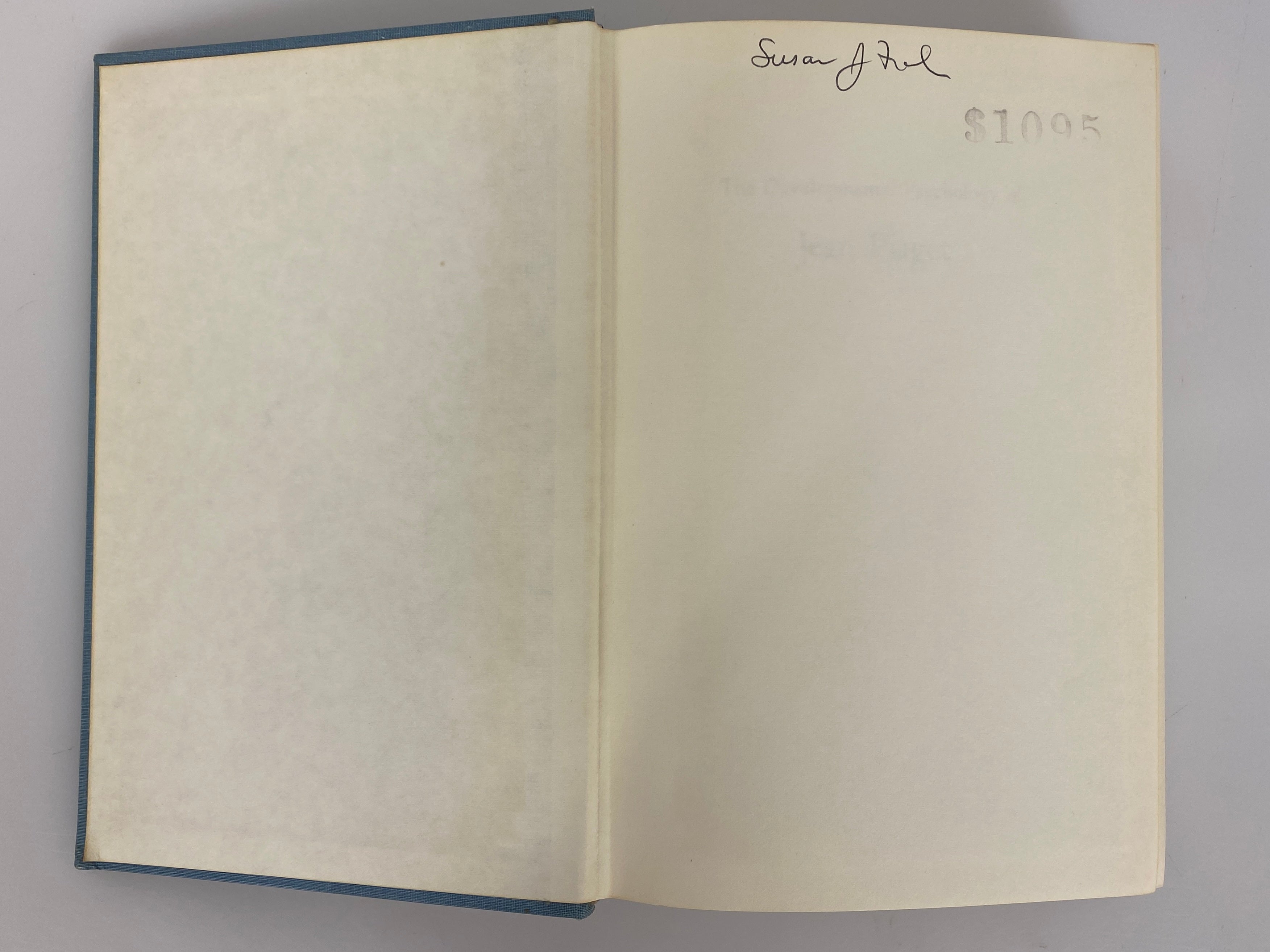 The Developmental Psychology of Jean Piaget by J.H. Flavell 1963 Vintage HC