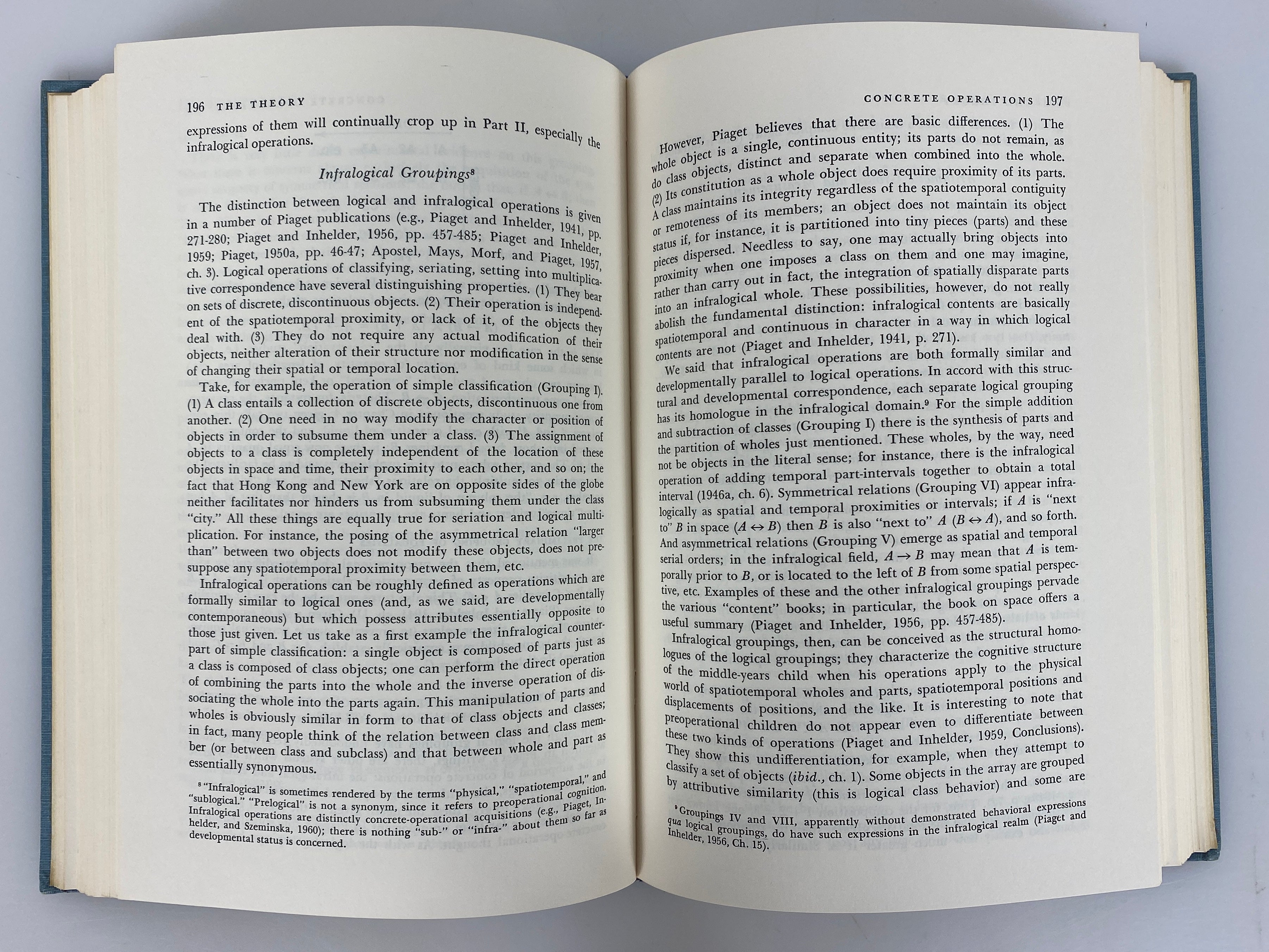 The Developmental Psychology of Jean Piaget by J.H. Flavell 1963 Vintage HC