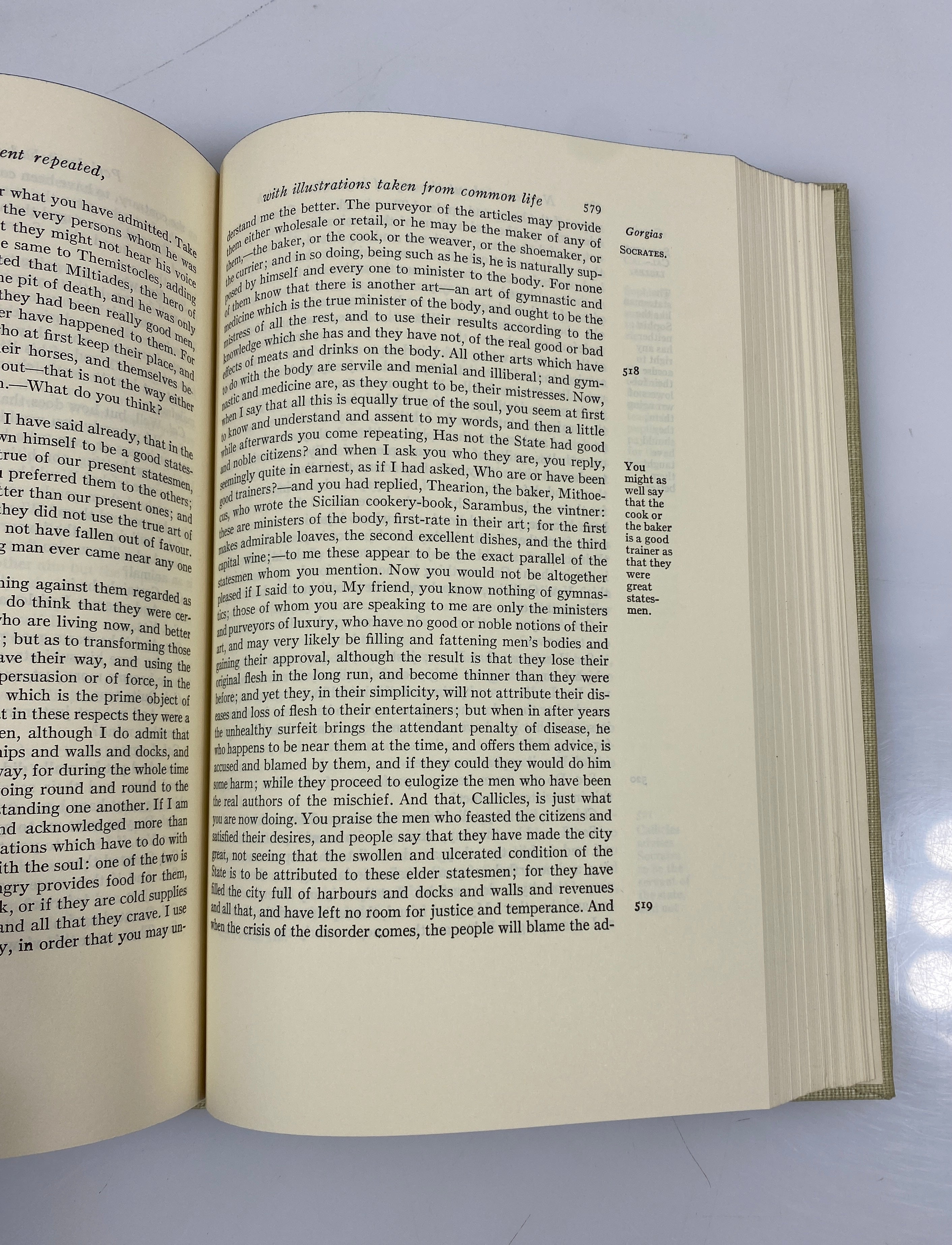 The Dialogues of Plato Vol. I-II Jowett 1937 17th Print HC Slipcase