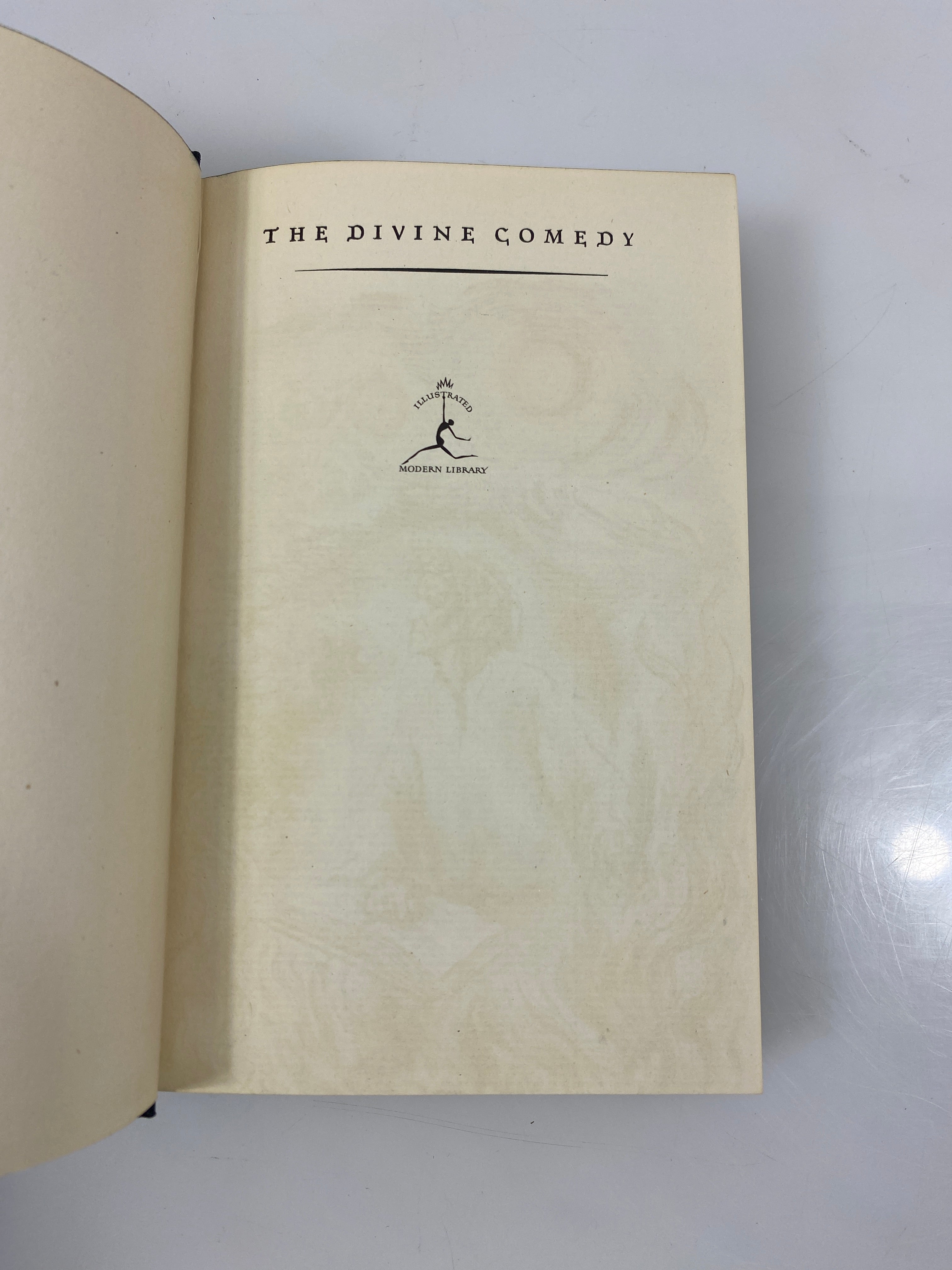The Divine Comedy by Dante Modern Library 1944 Slipcase HC