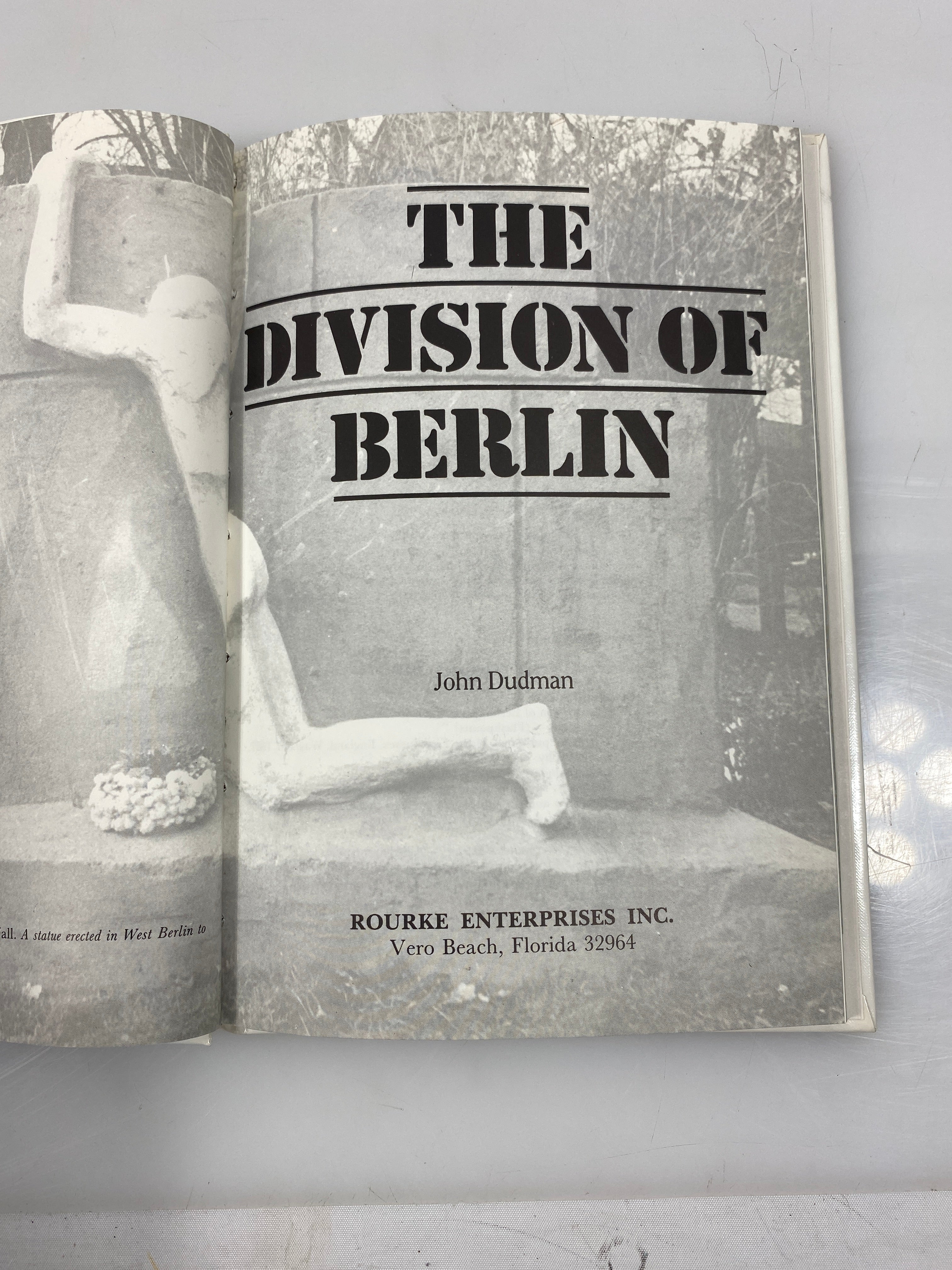 The Division of Berlin by John Dudman 1988 HC