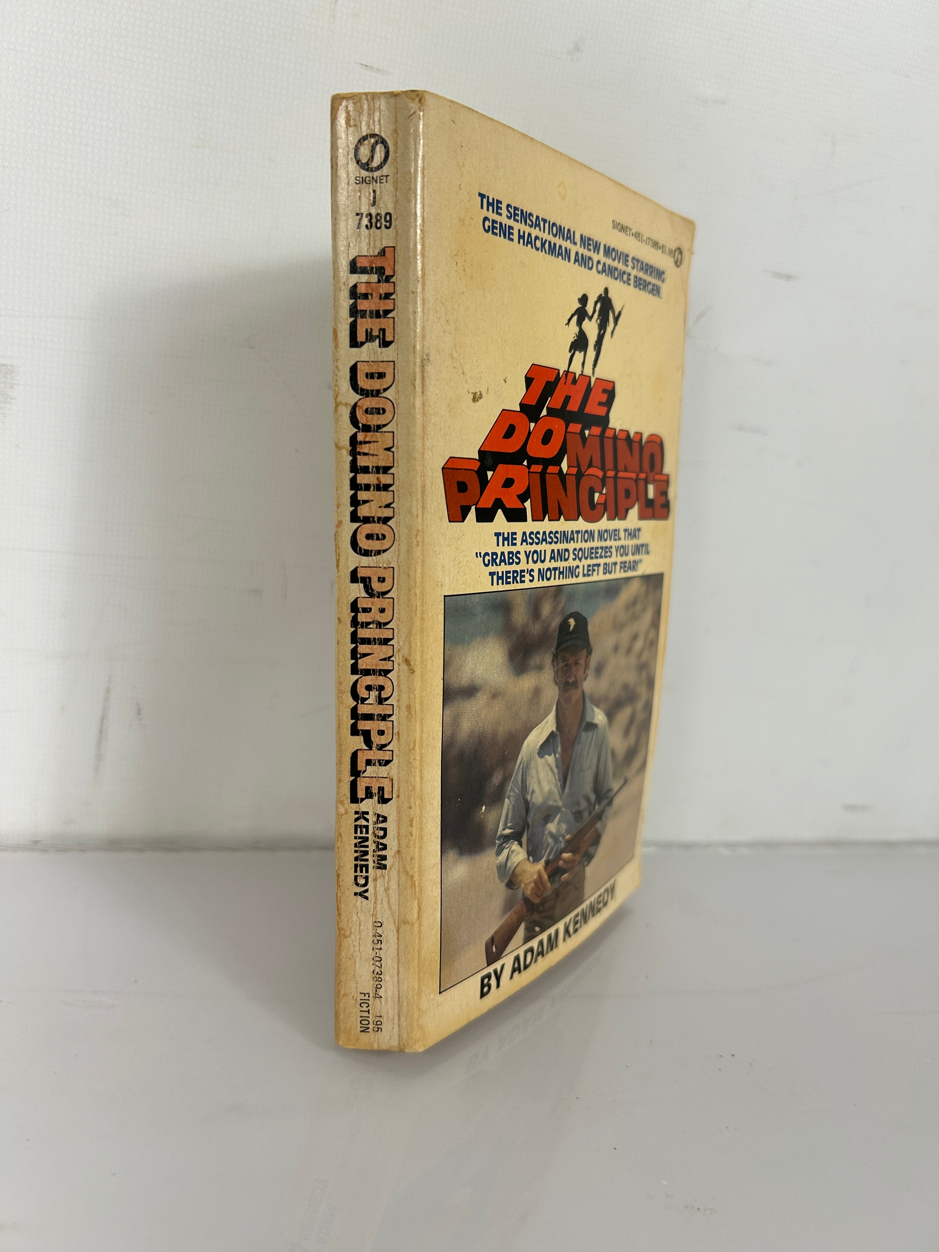 The Domino Principle by Adam Kennedy Signet J7389 Movie Tie-in 1976 SC