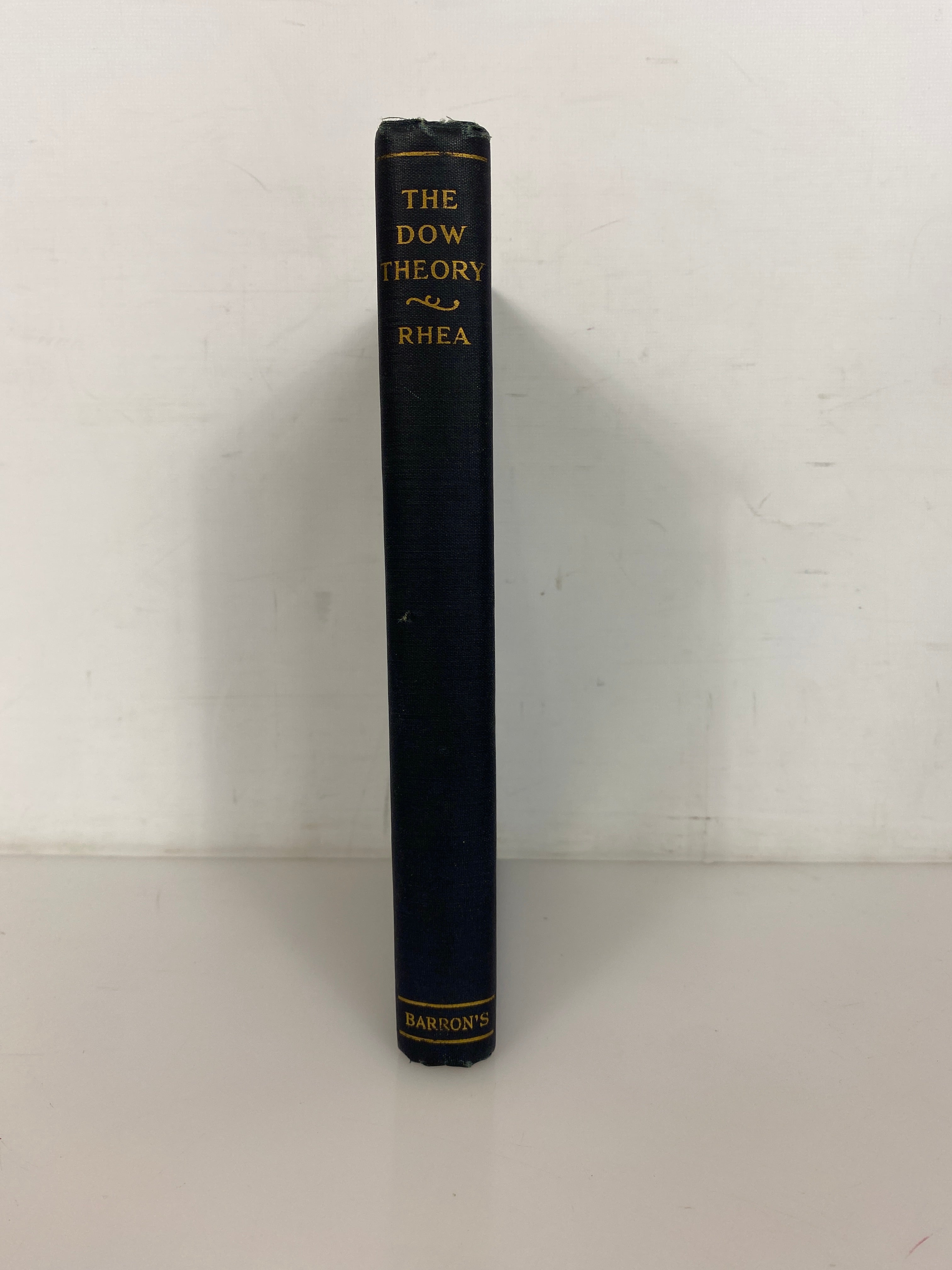 The Dow Theory by Robert Rhea 1932 13th Printing Vintage HC
