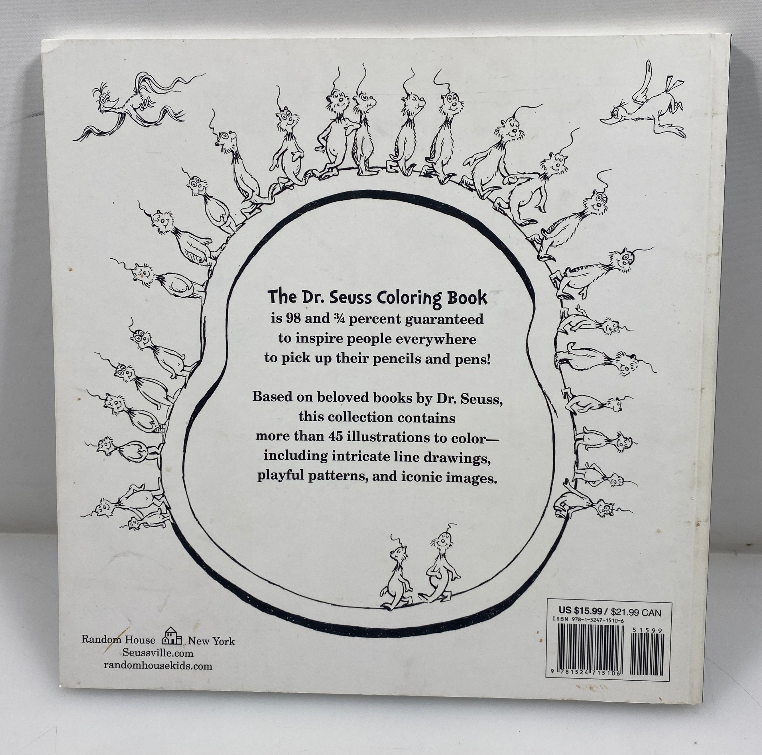 The Dr. Seuss Coloring Book