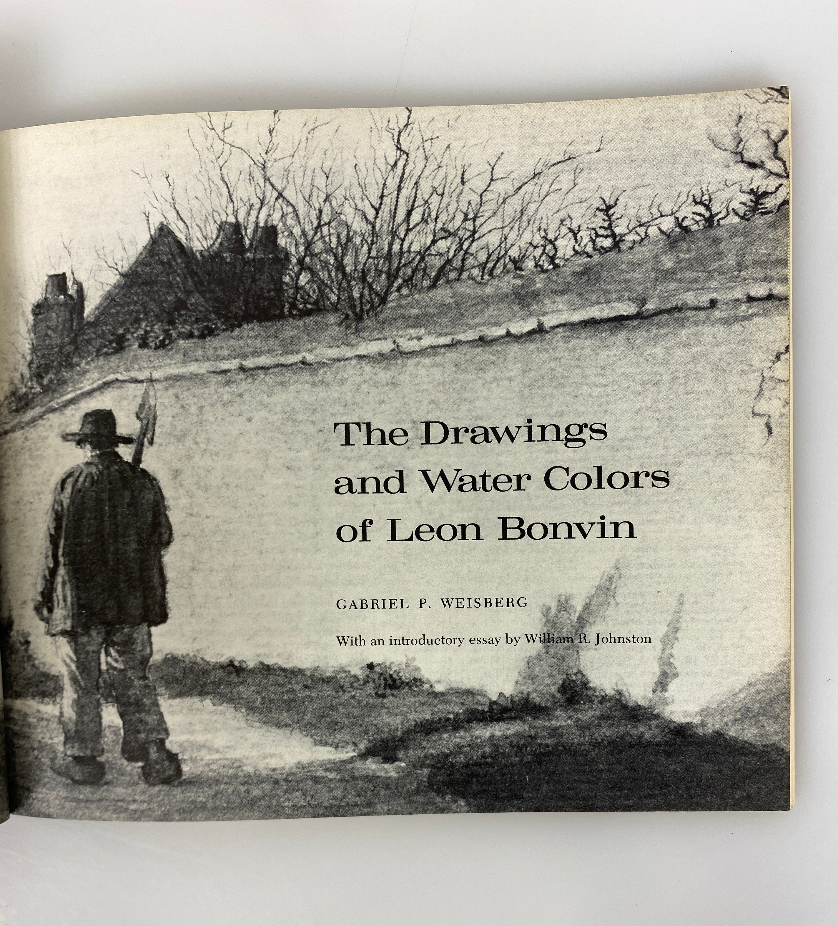 The Drawings and Water Colors of Leon Bonvin by Gabriel Weisberg 1980 SC