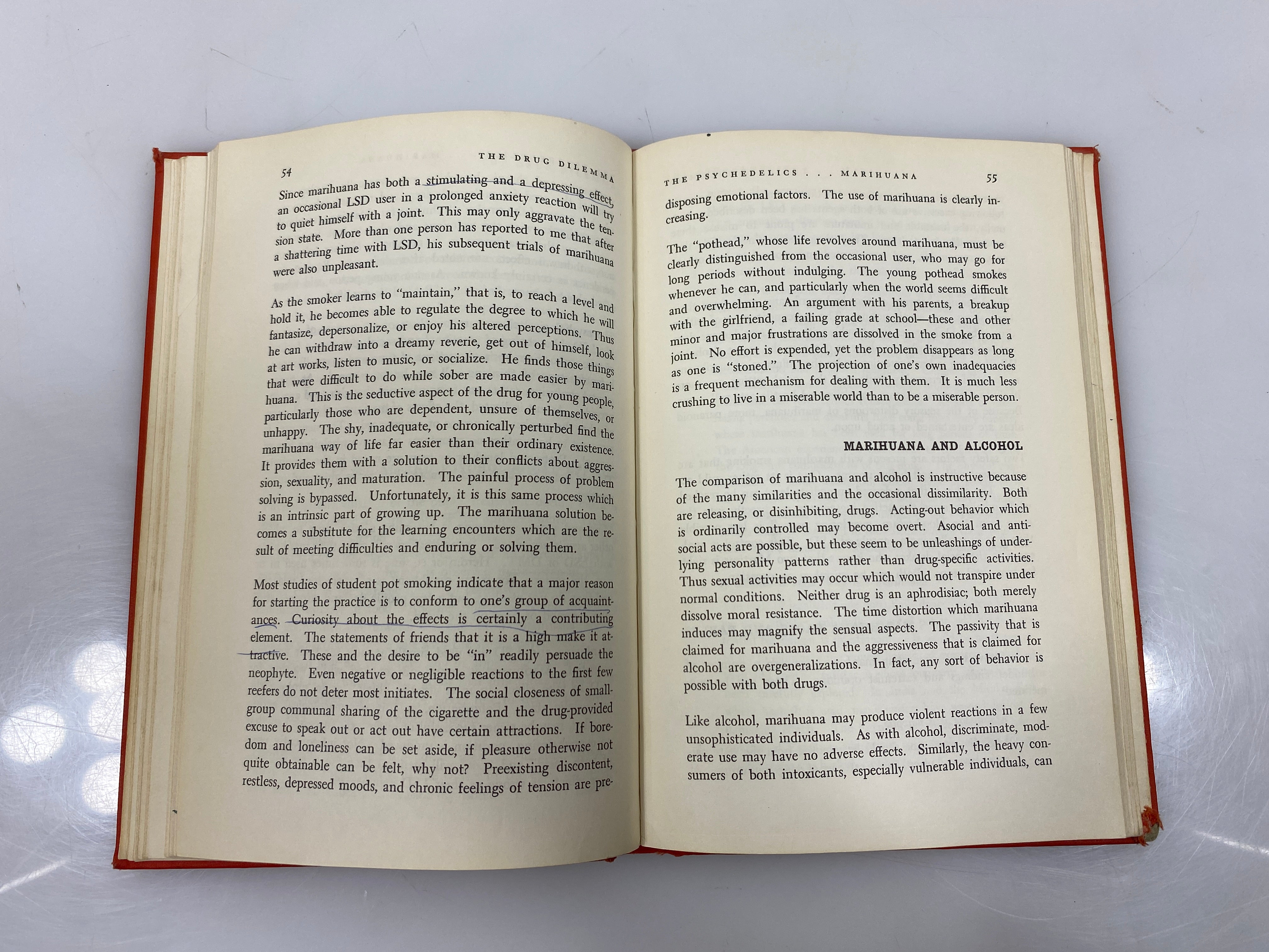 The Drug Dilemma by Sidney Cohen Ex-Library 1969 HC