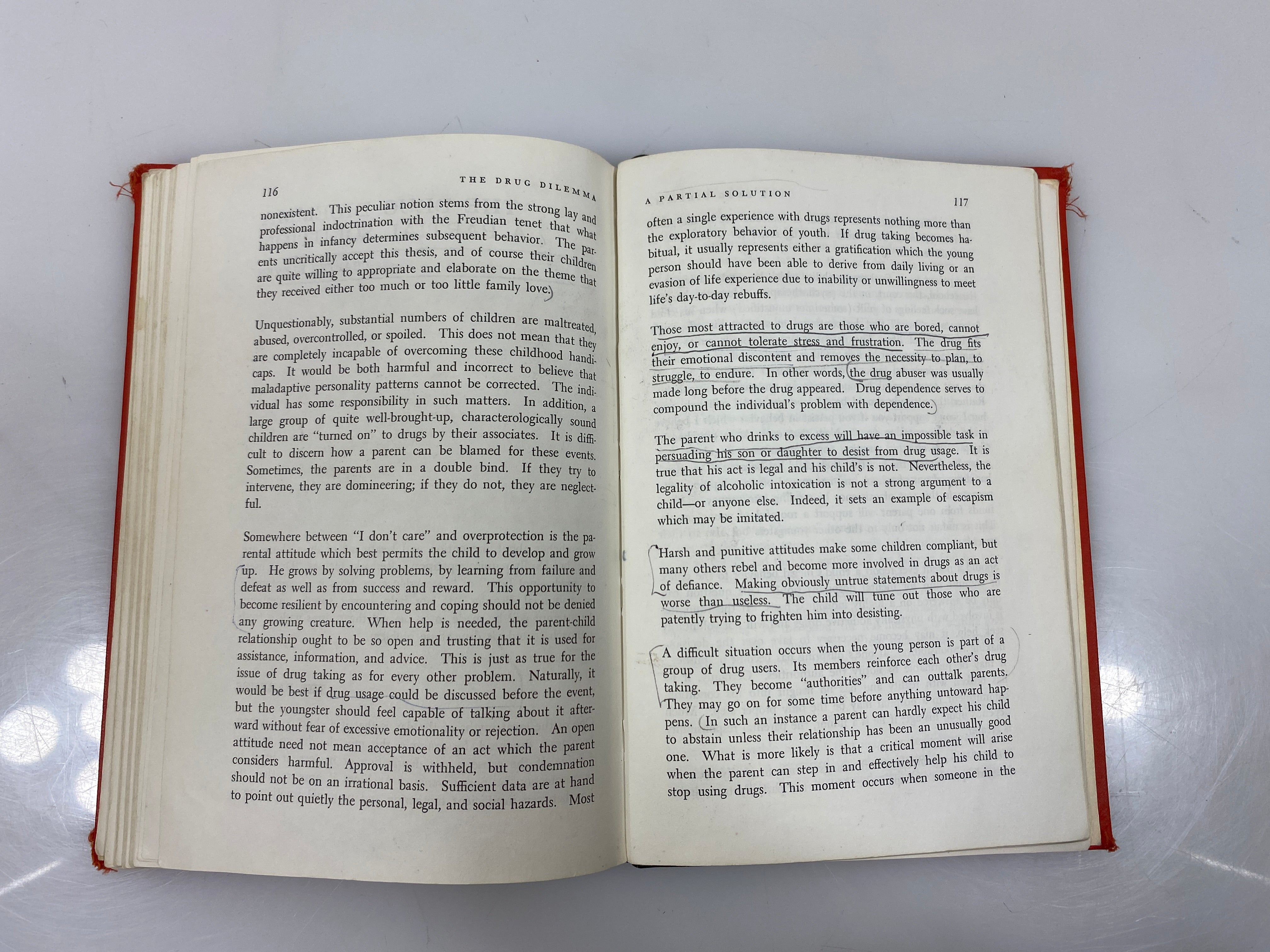The Drug Dilemma by Sidney Cohen Reenforced Ex-Library 1969 HC