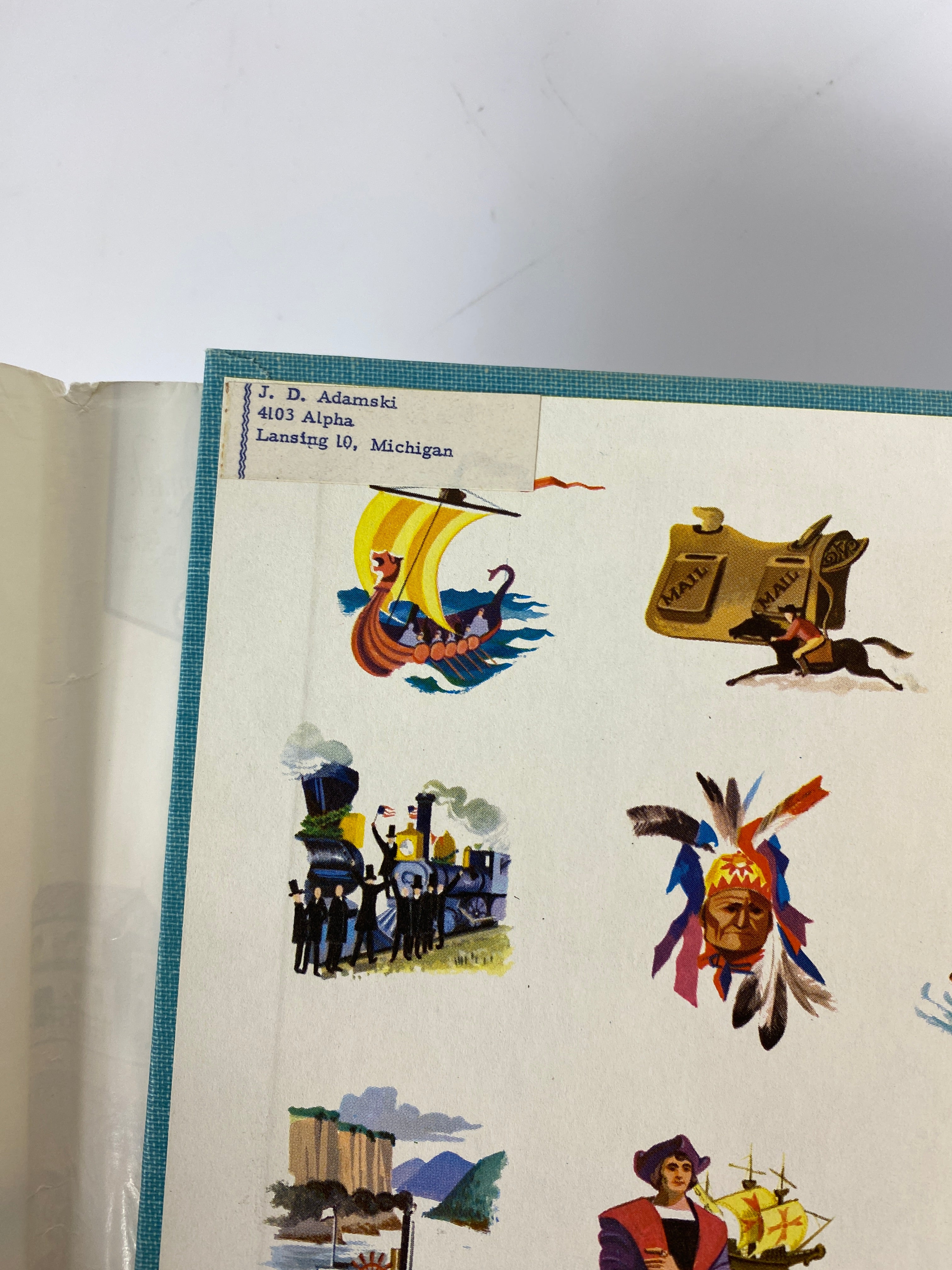 The Early Days of Automobiles Elizabeth Janeway Random House 1956 HCDJ