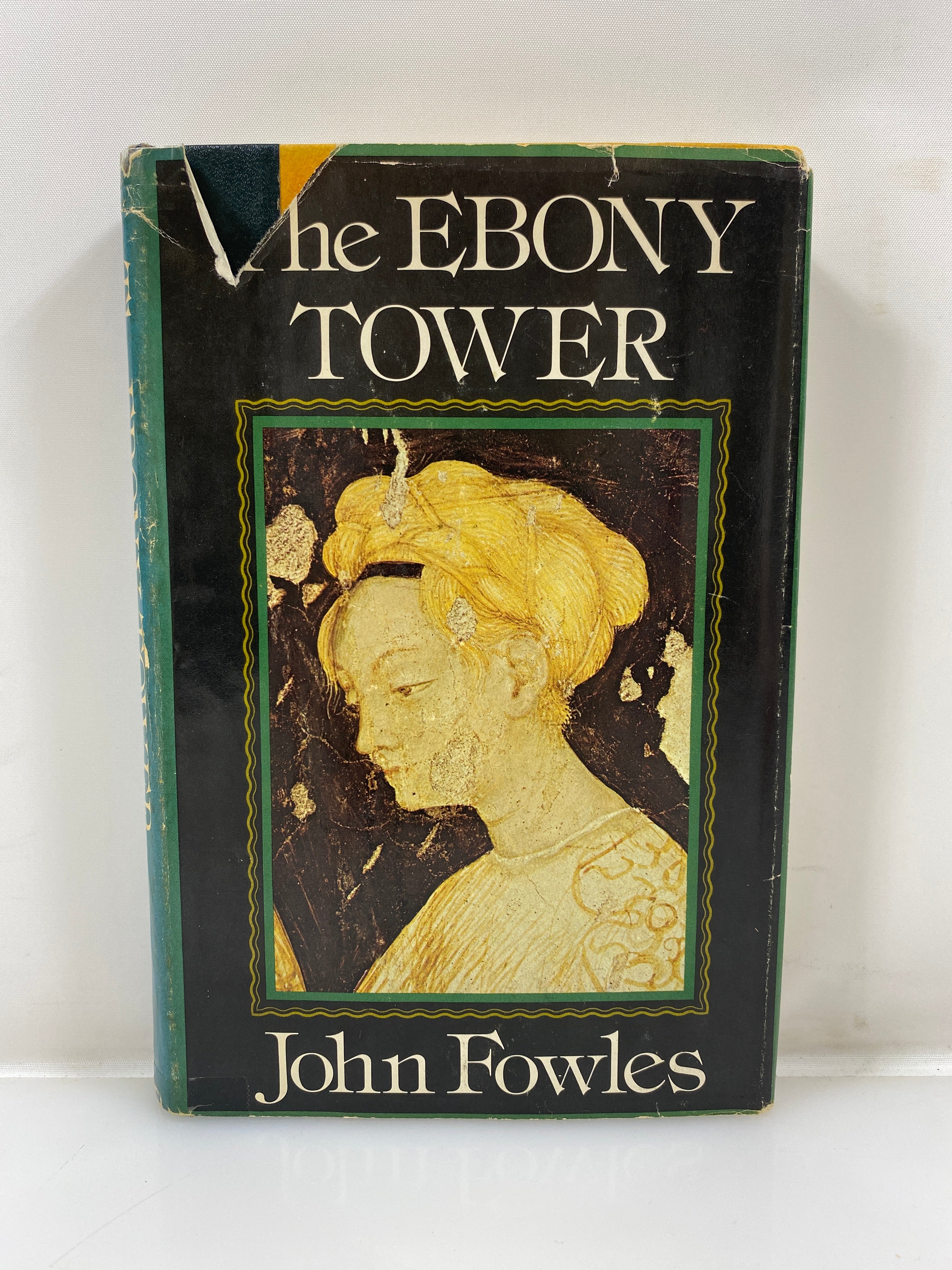 The Ebony Tower by John Fowles 1974 HCDJ
