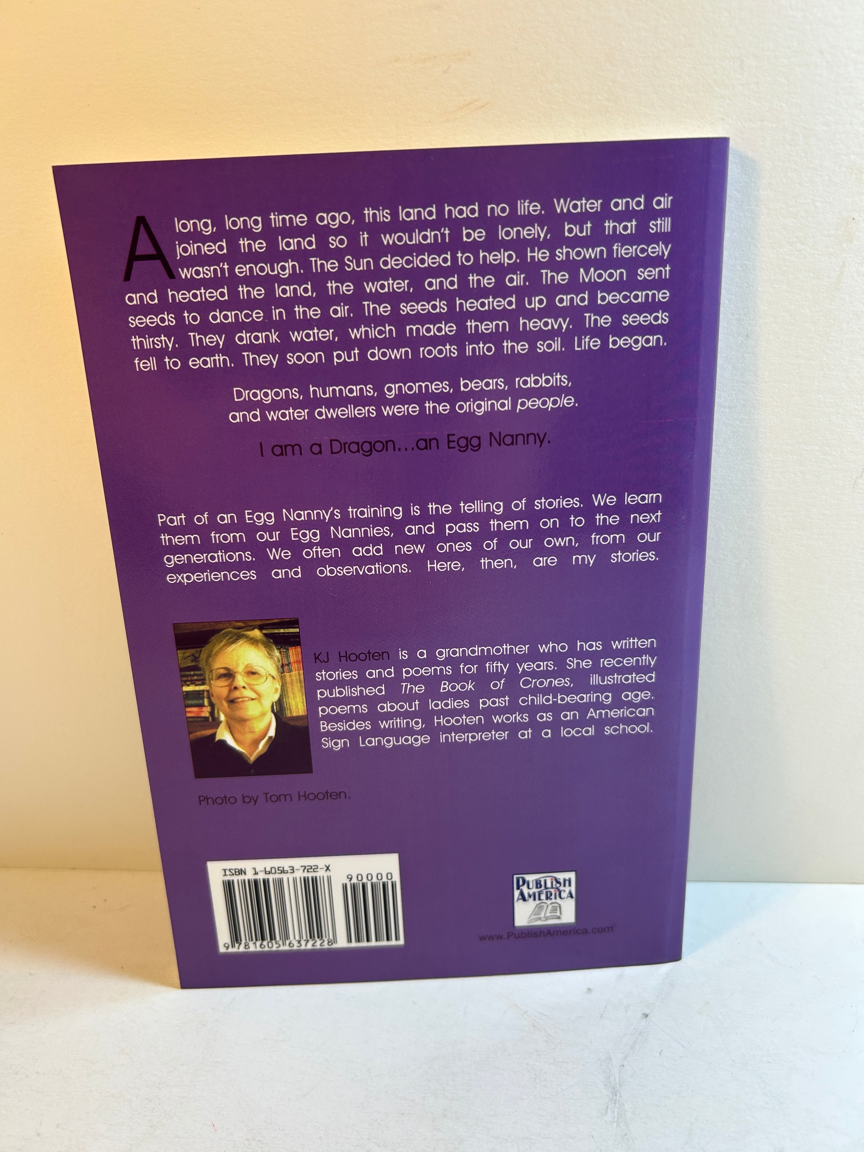 The Egg Nanny Tales: A Dragon Fantasy for Children by KJ Hooten 1st Print *signed*