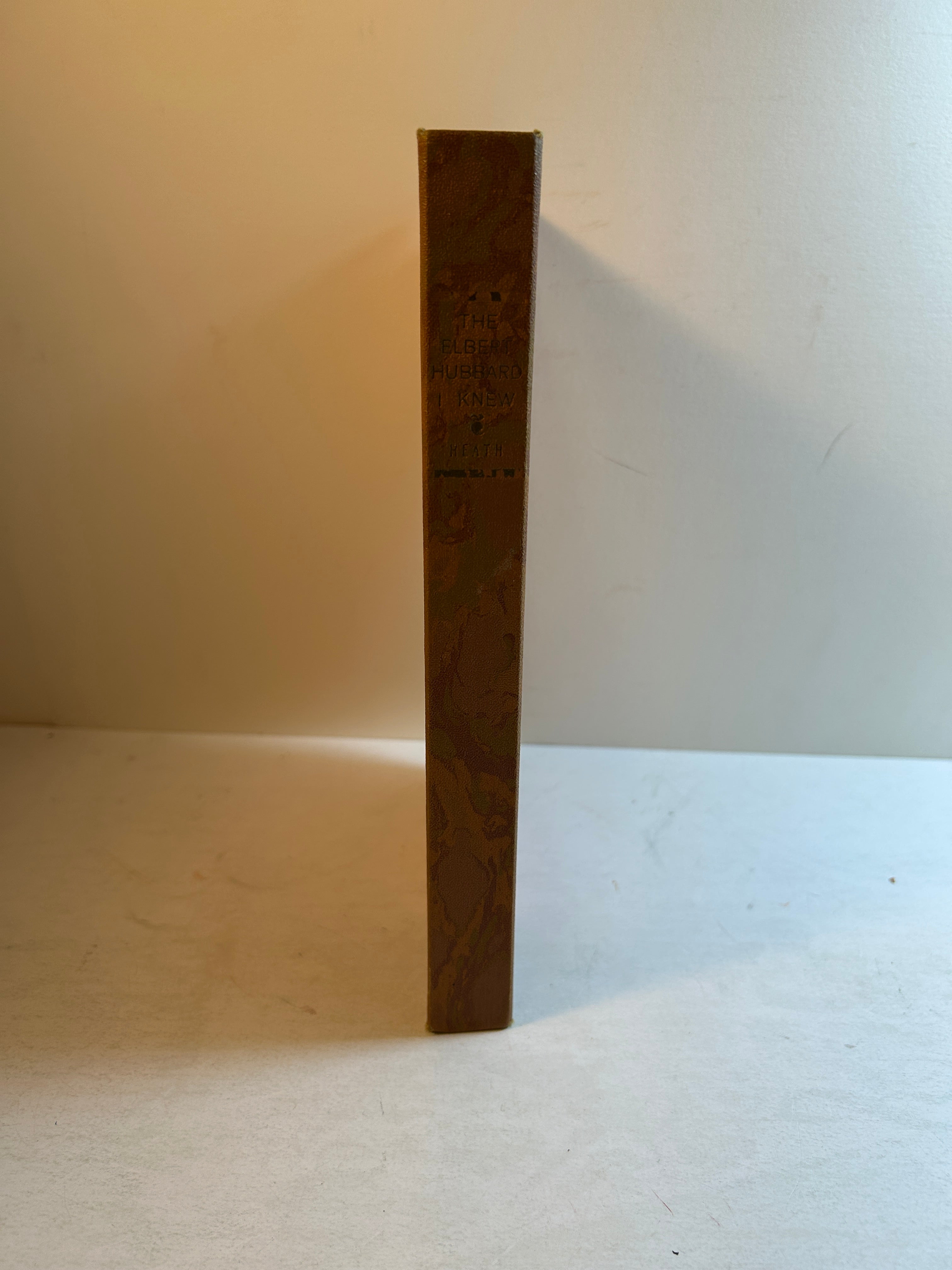 The Elbert Hubbard I Knew by Mary Hubbard Heath The Roycrofters 1929 HC