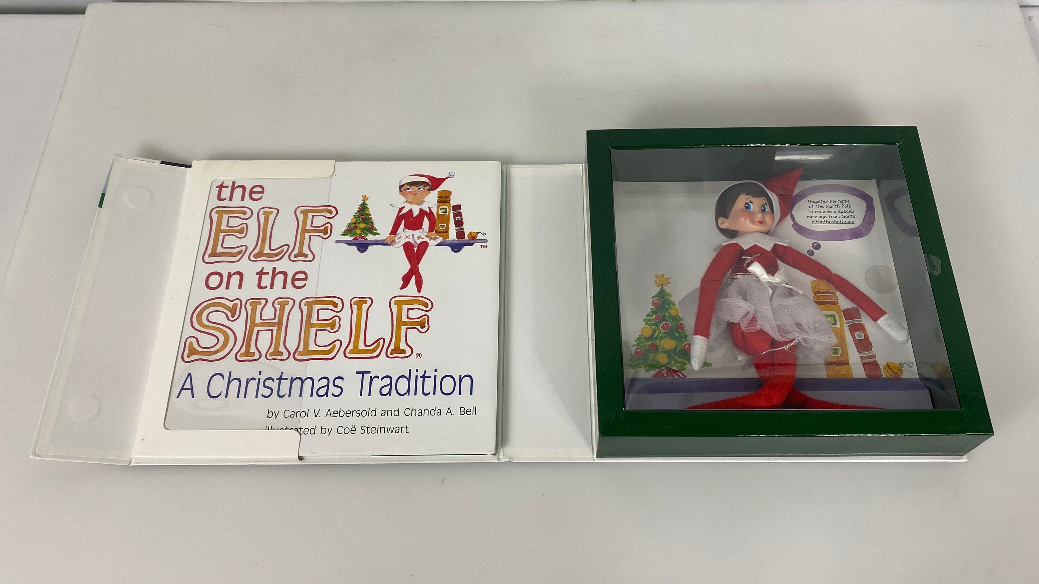 The Elf on the Shelf Book and Doll