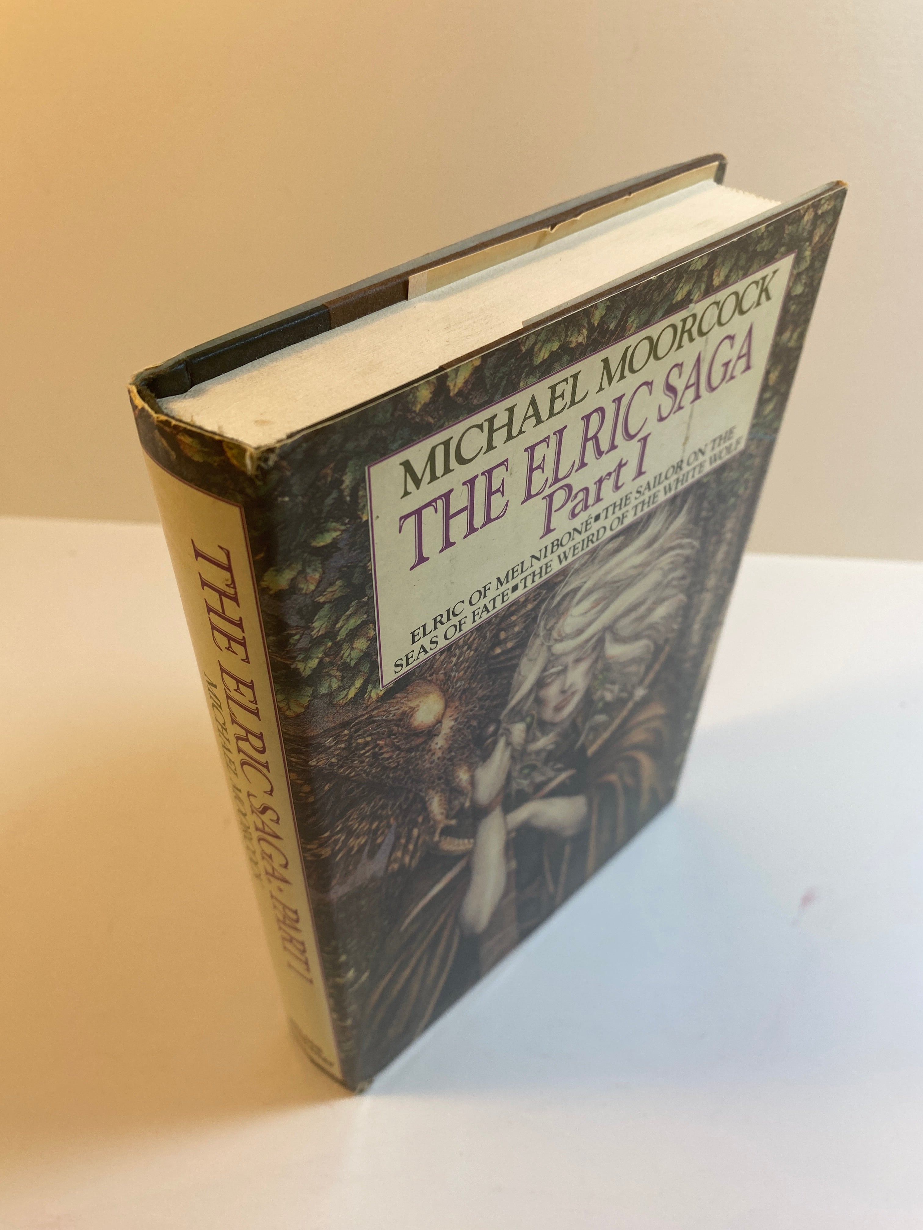 The Elric Saga Part Michael Moorcock  HCDJ 1984