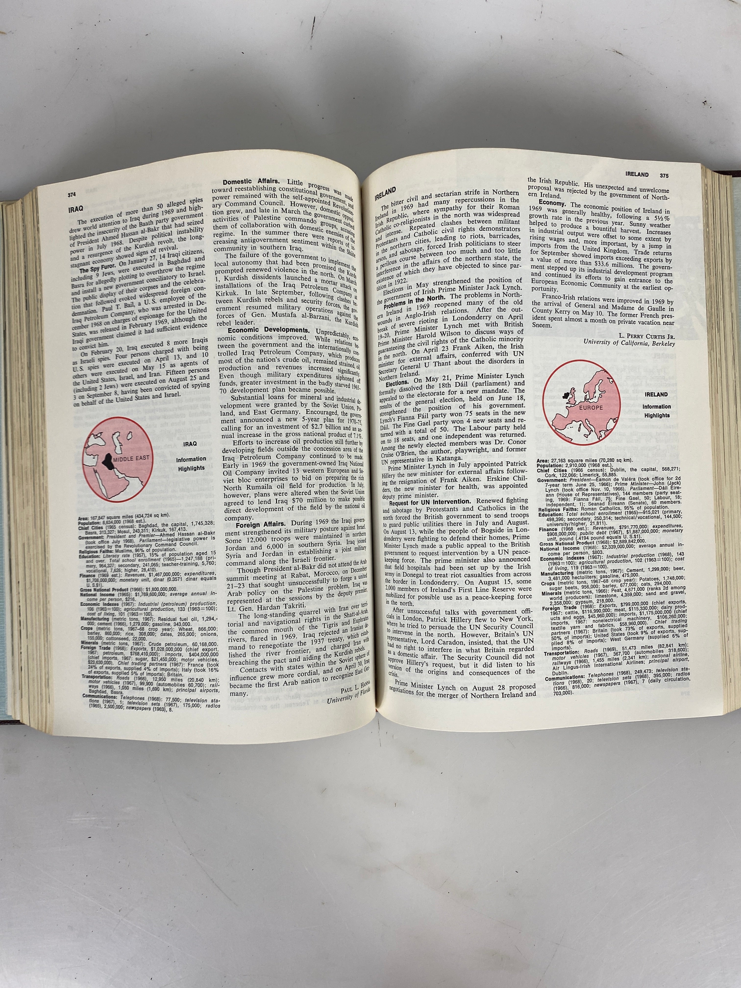 The Encyclopedia Americana 1961 Ed vol 1-30 + 1962-1970 annual HC