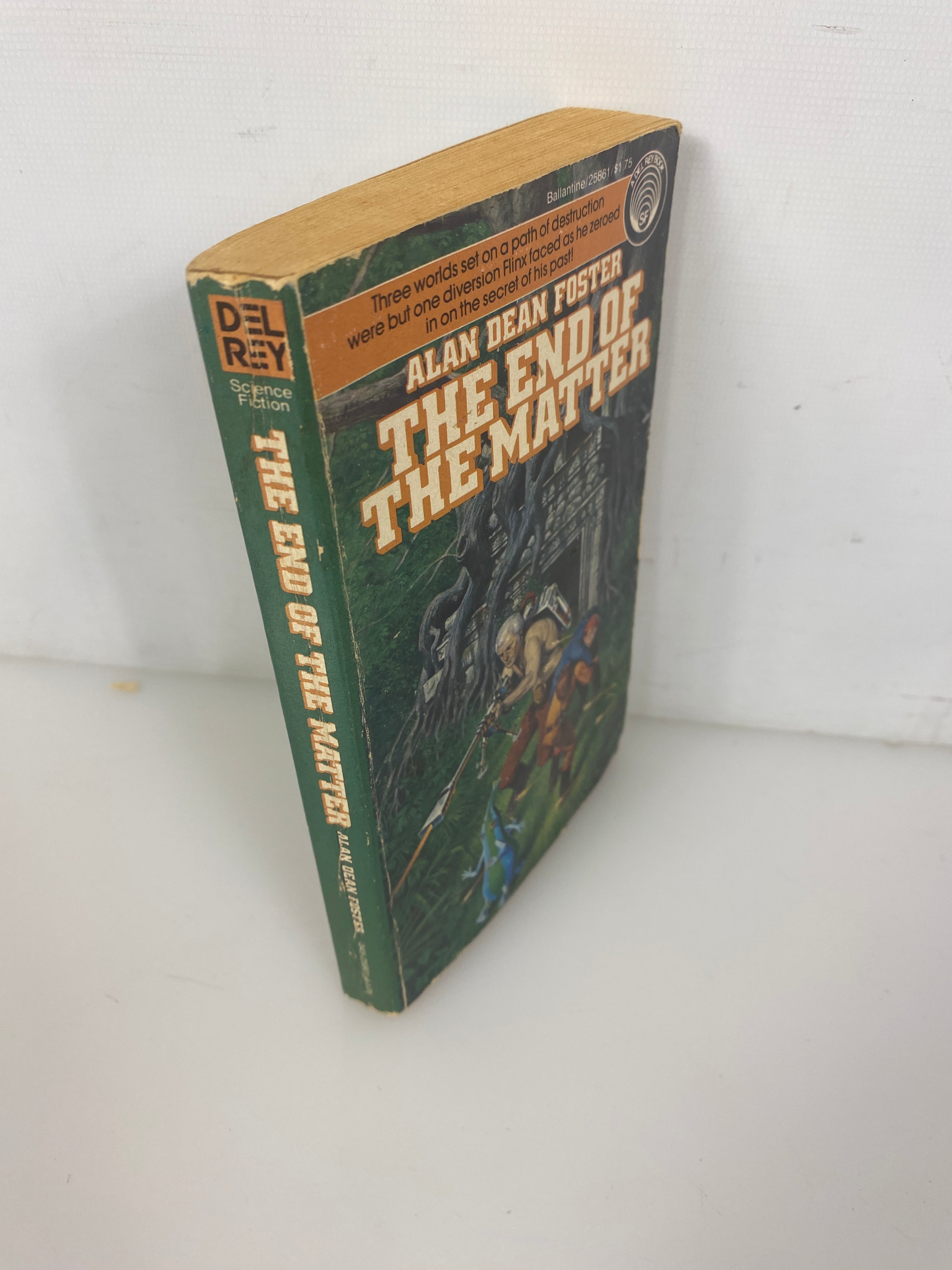 The End of the Matter Alan Dean Foster vintage paperback 1977