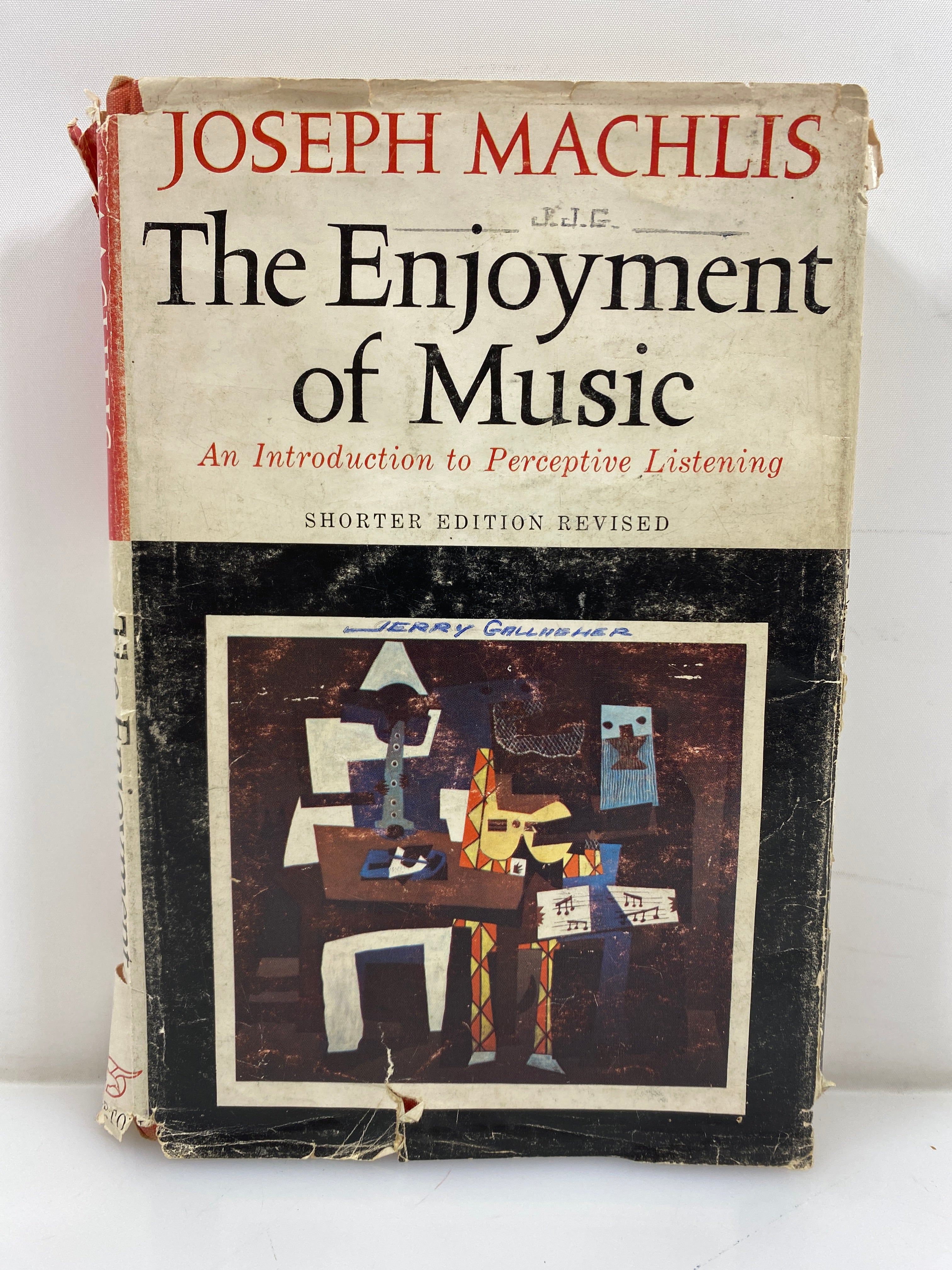 The Enjoyment of Music Machlis Shorter Edition 1963 HCDJ