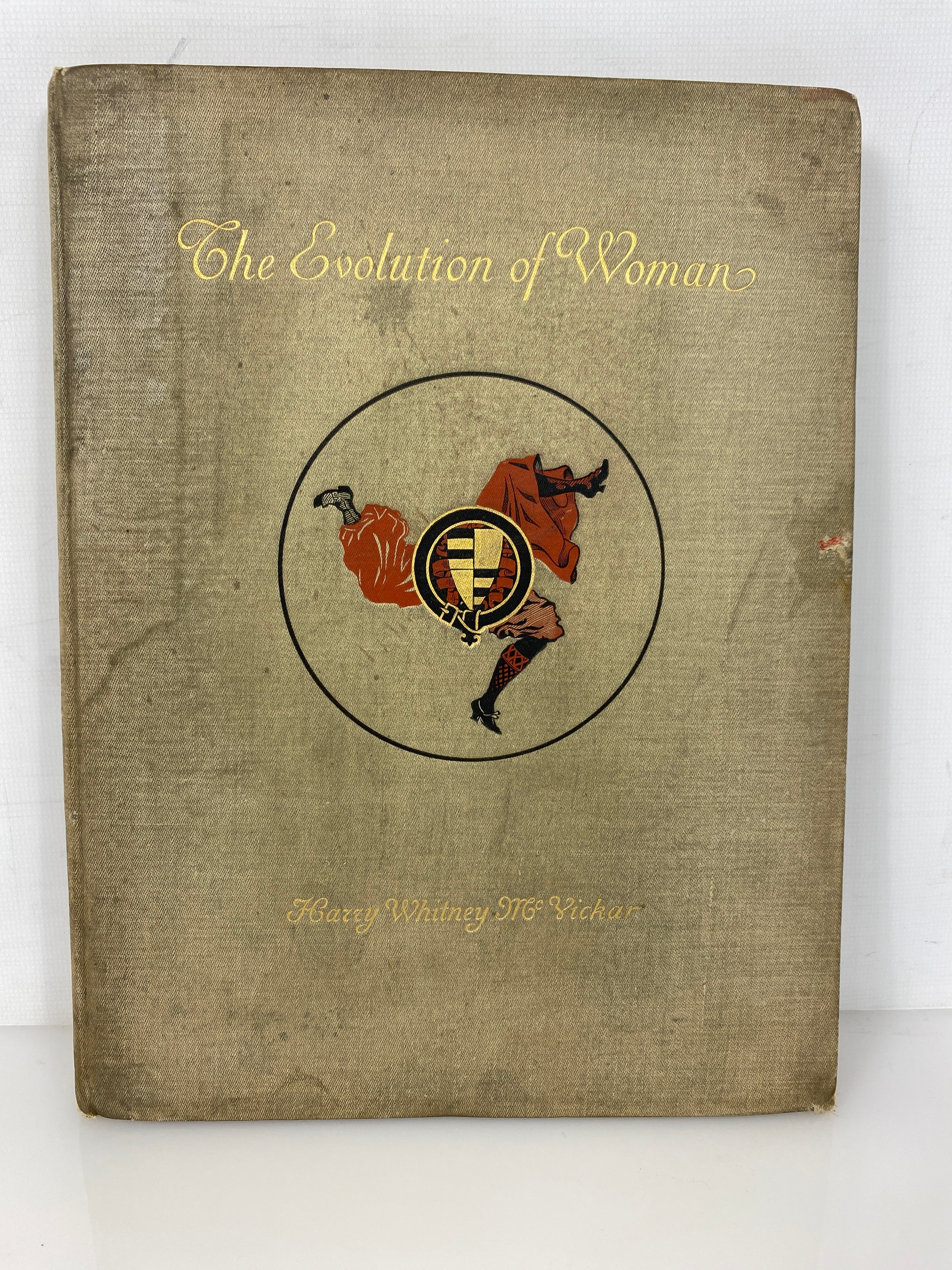 The Evolution of Woman by Harry Whitney McVickar 1896 First Edition Antique HC